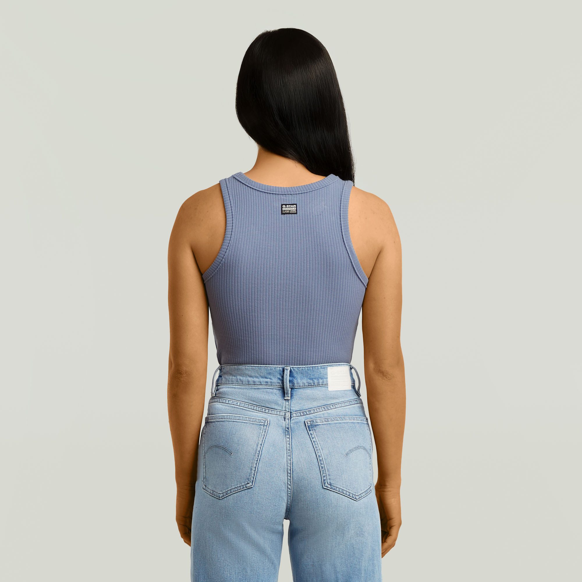 G-STAR Tanktop Ribbed Tanktop mit breiten Trägern