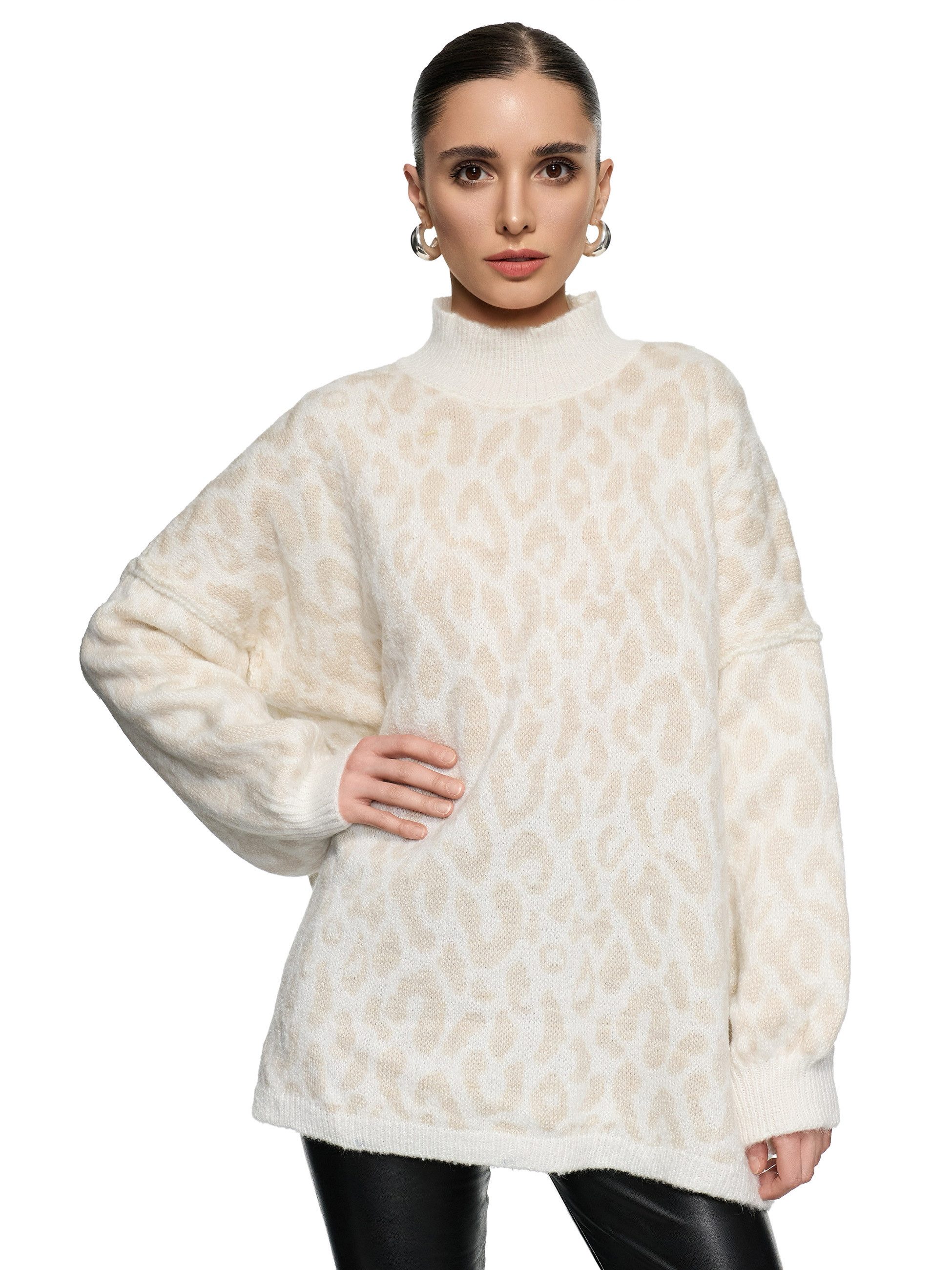 Worldclassca Longpullover WORLDCLASSCA Damen Oversize Strickpulllover günstig online kaufen