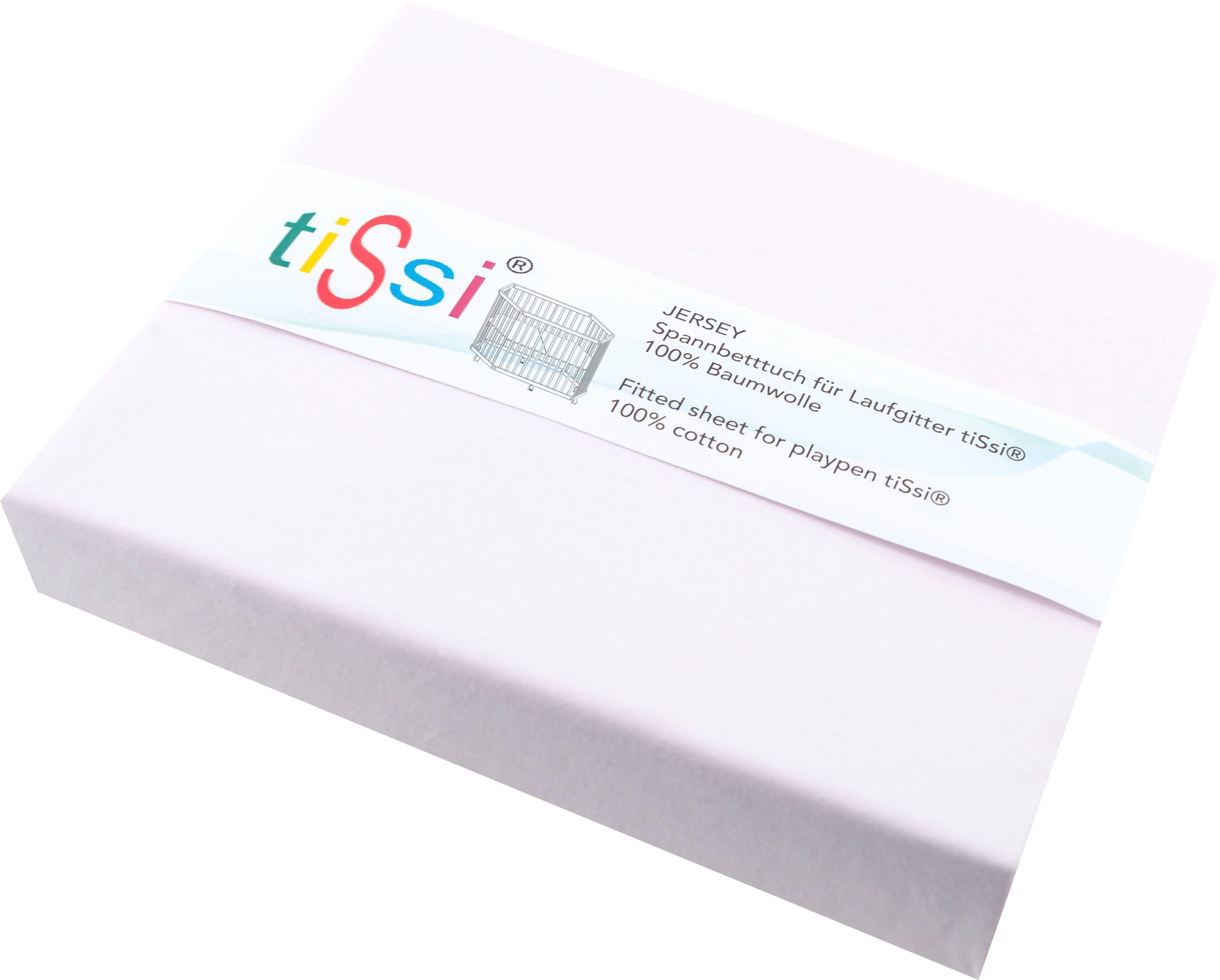 tiSsi® Spannbettlaken Jersey Laufstall, Jersey, Gummizug: günstig online kaufen