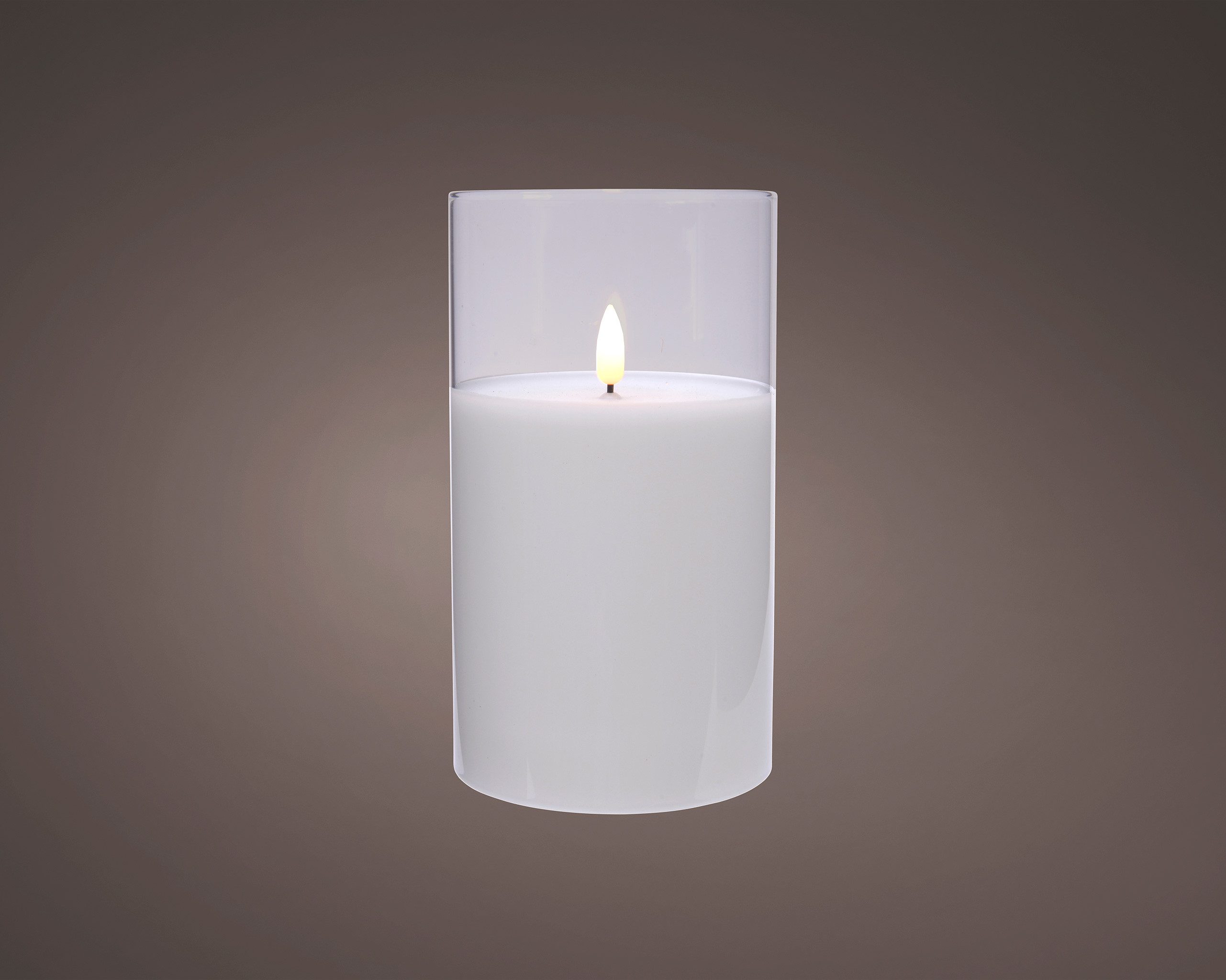 Lumineo LED-Kerze, LED Kerze im Glas günstig online kaufen