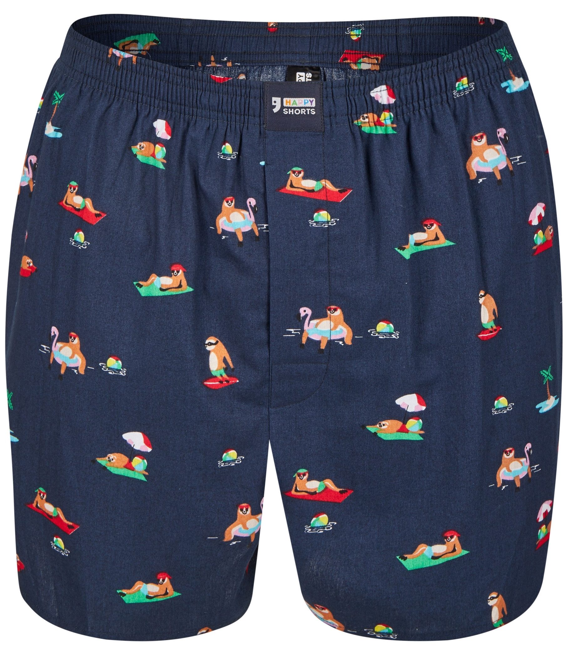HAPPY SHORTS Boxershorts Happy Shorts X Herren Boxershorts, Boxer Shorts mit Suspense Farbwahl (1-St)