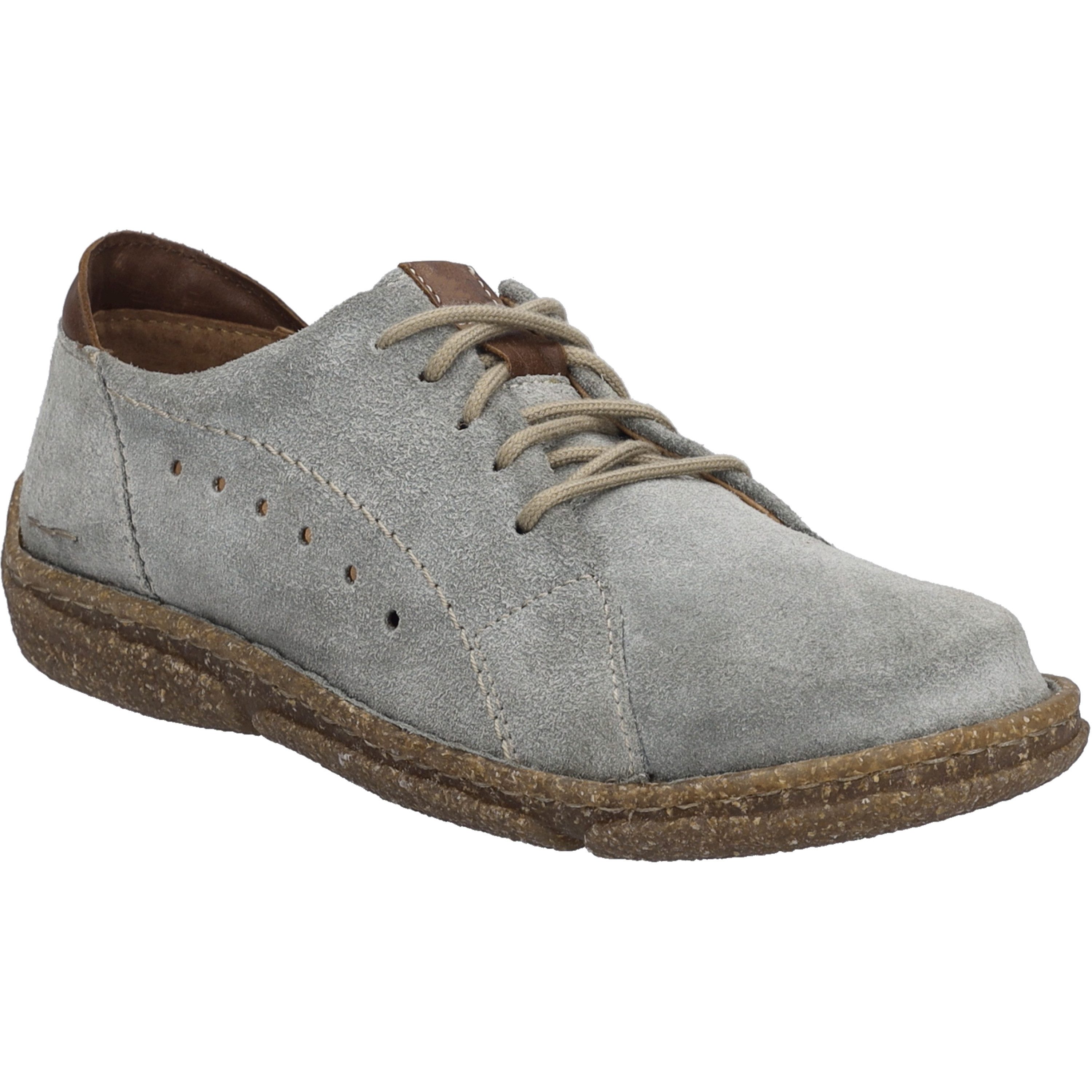 Neele 67,grau Schnürschuh