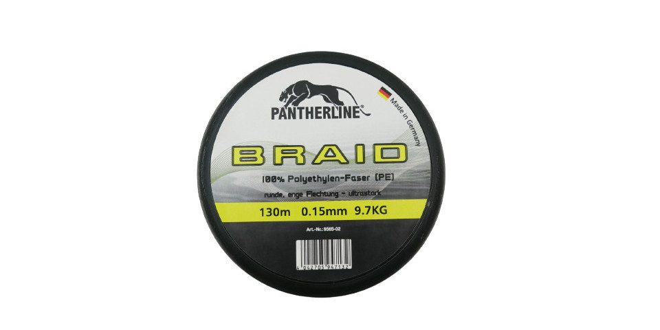 Angelschnur Paladin Angelschnur 0,15mm 130 m fluogelb