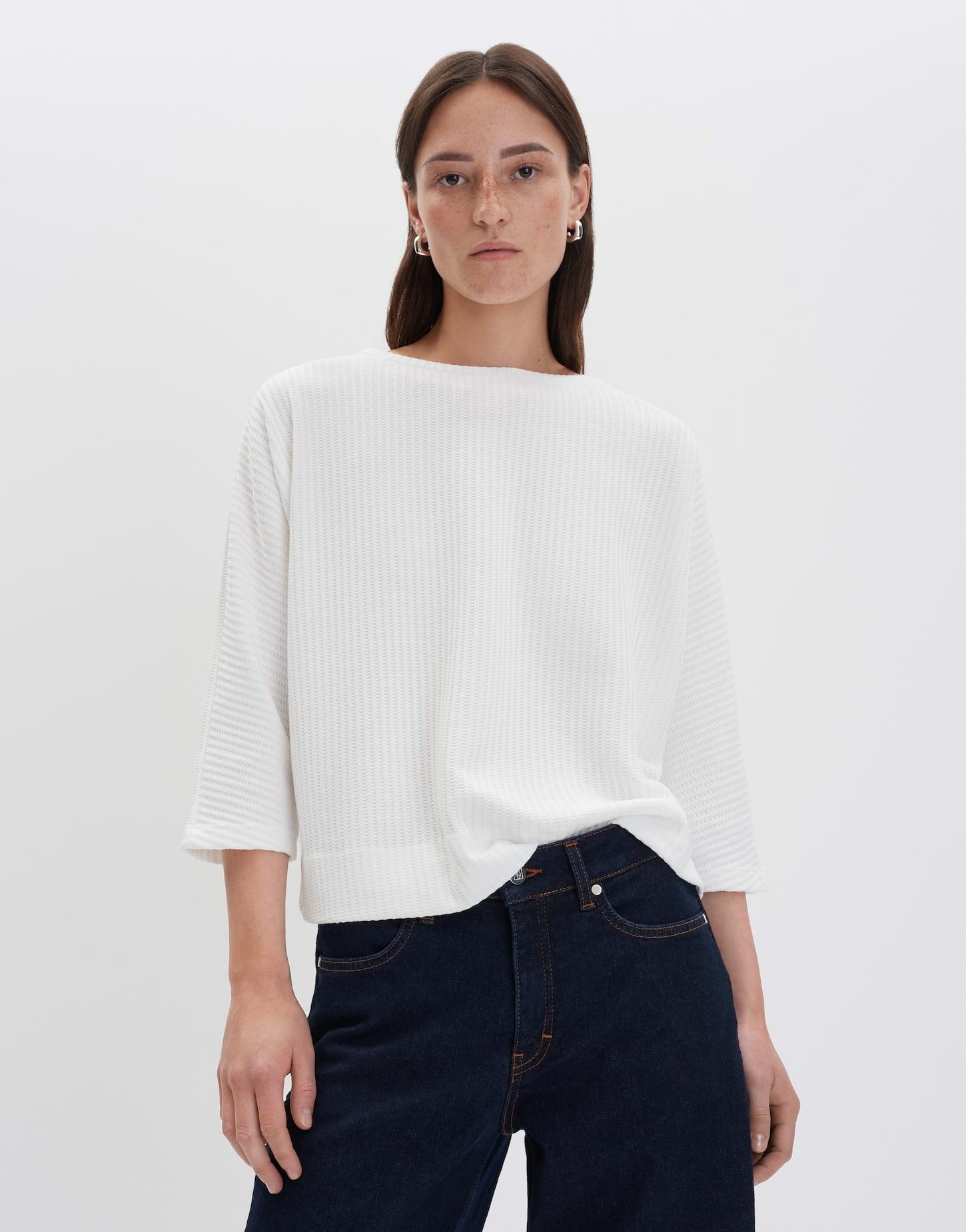 someday 3/4-Arm-Shirt KAYUMA Loose mit Batwing Ärmel günstig online kaufen