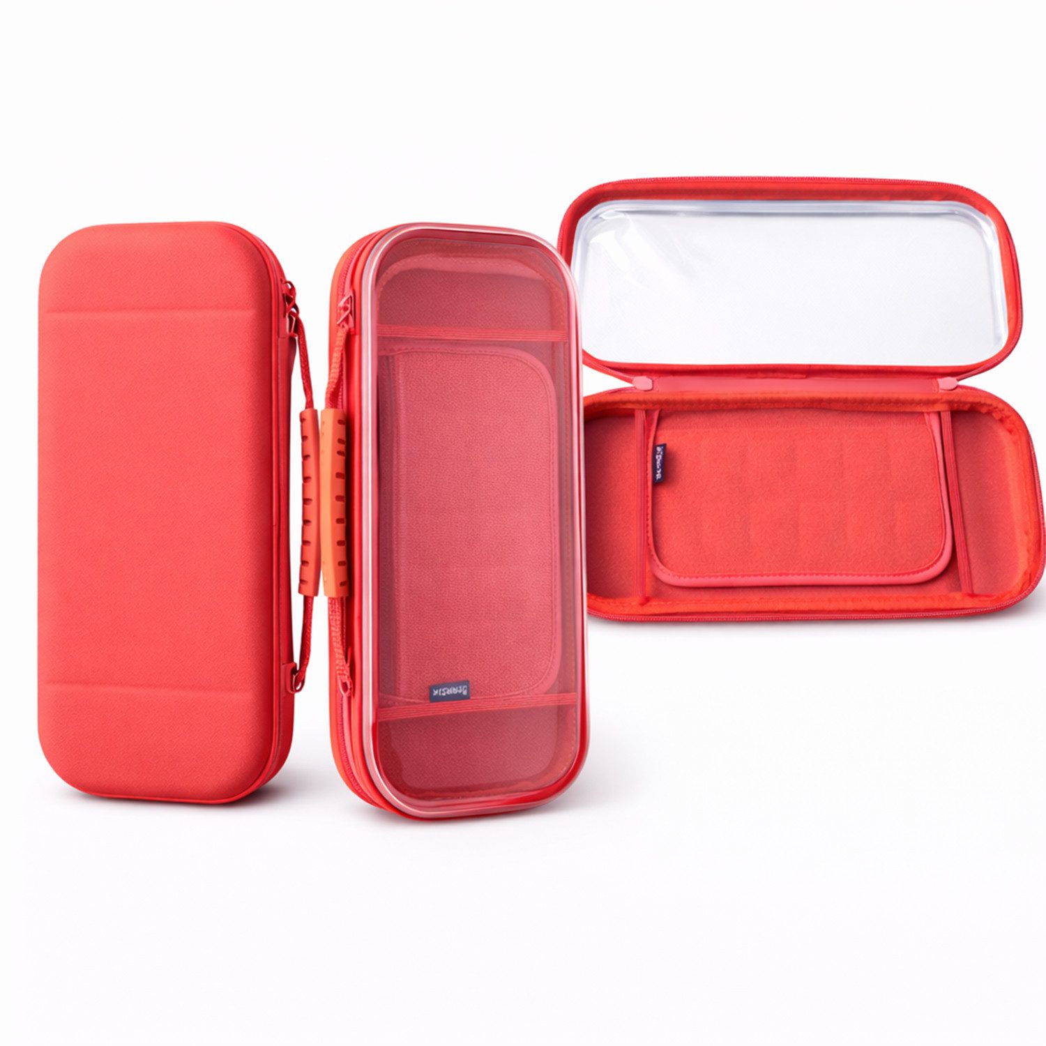 what the shop Nintendo-Schutzhülle Nintendo Switch 2 Schutzhülle Case–stoßfest in 4 Farben, Transparentes Front Cover-Zeig deinen Style