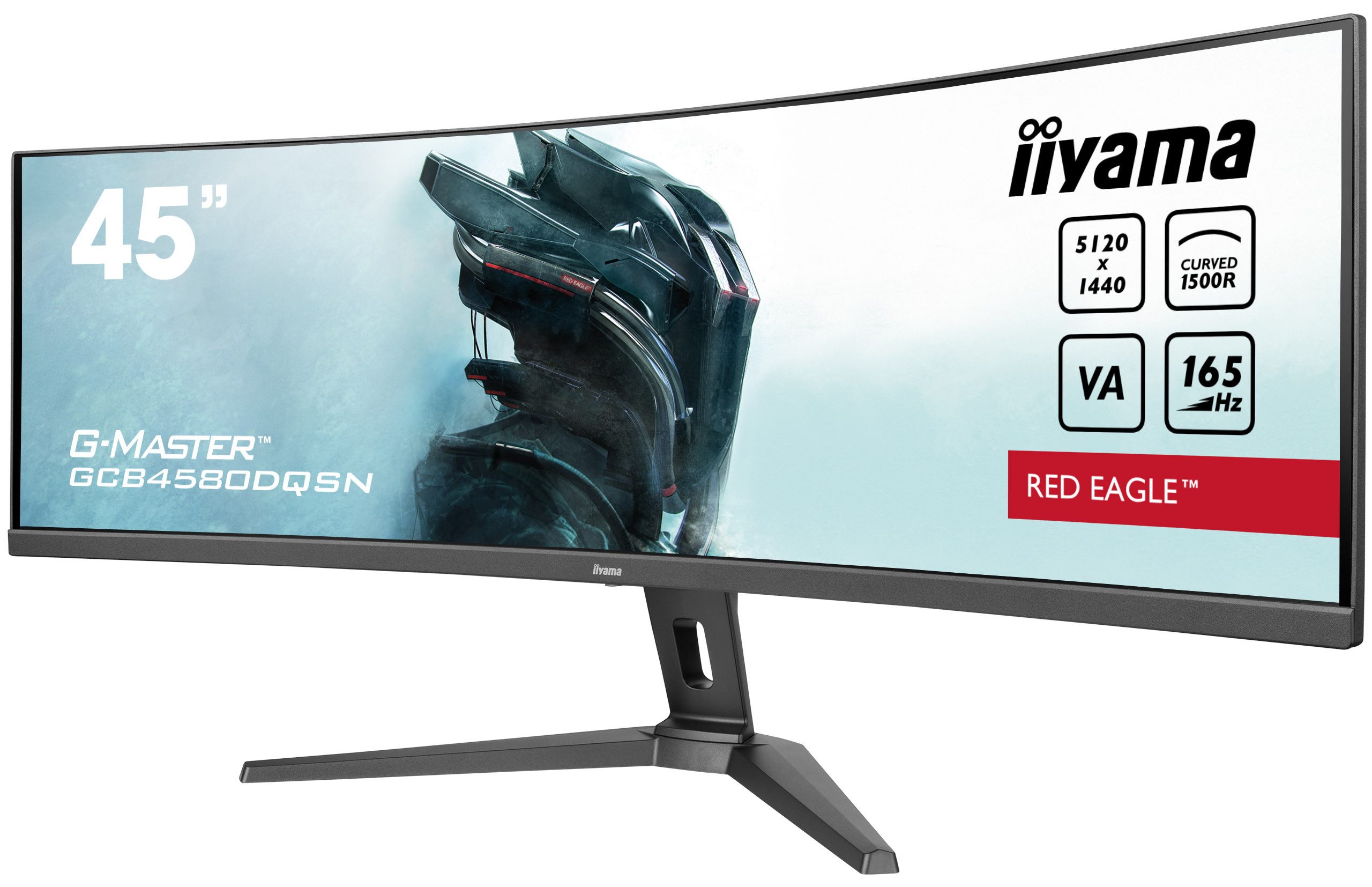 Iiyama GCB4580DQSN-B1 Gaming-Monitor (113 cm/44 ", 5120 x 1440 px, DQHD, 165 Hz, VA LED)