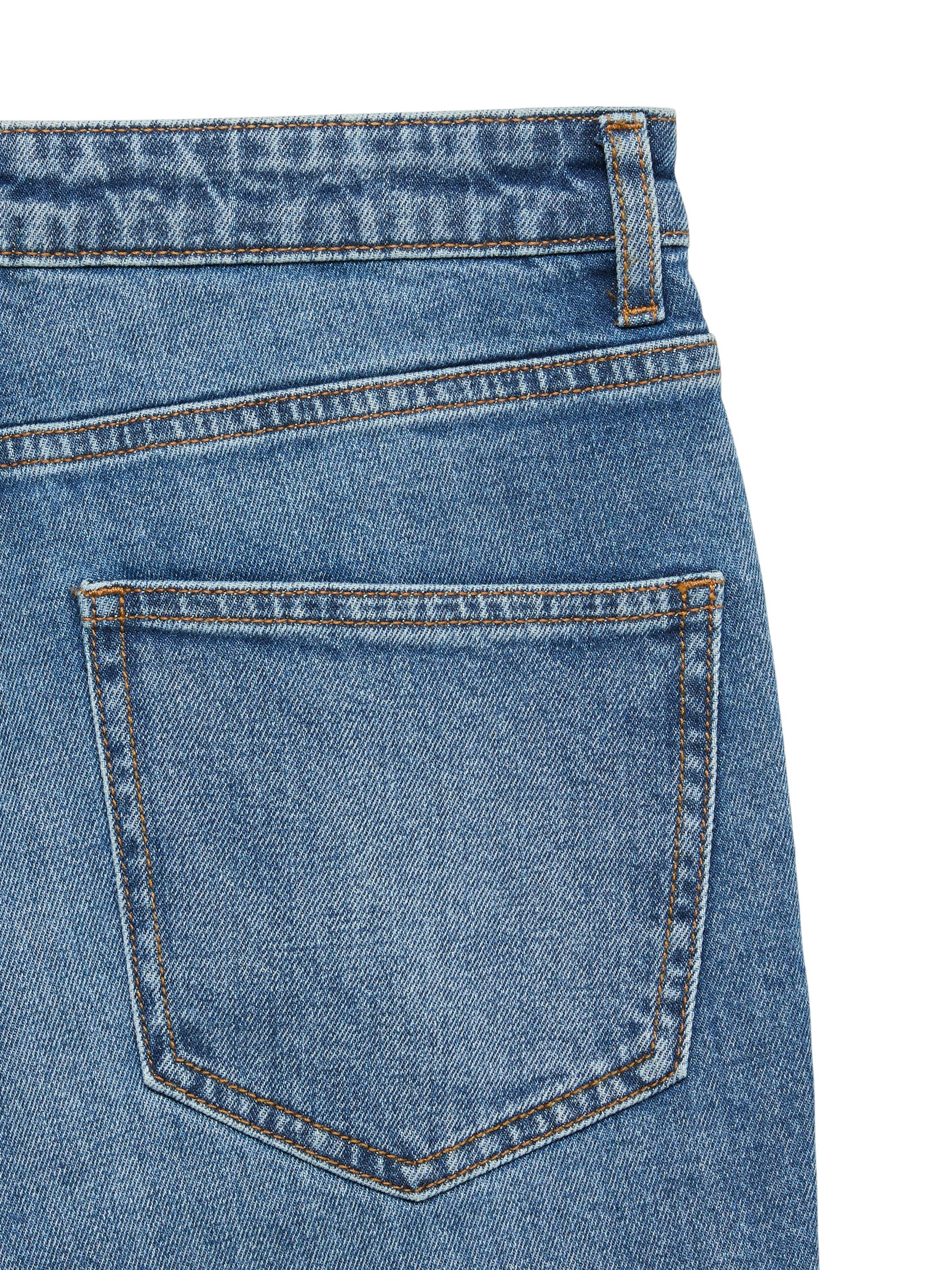 Vero Moda Mom-Jeans VMNICKIE HR MOM JEANS BLUE MIX NOOS Baumwollmischung, high waist, loose fit – Bild 5 von 5