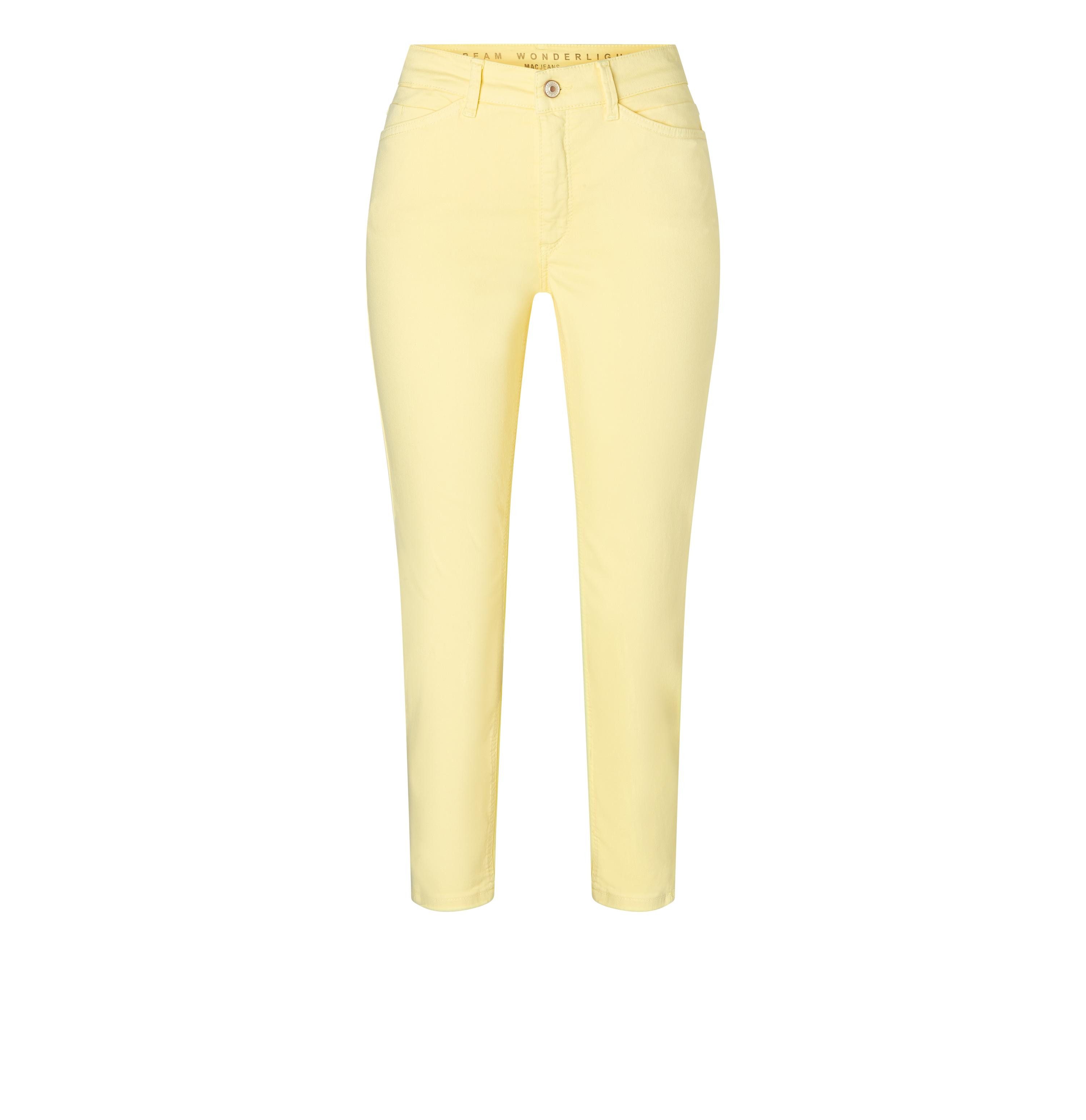 Stretch-Jeans MAC DREAM SUMMER light sunny yellow PPT 5492-00-0351 518R - WONDERLIGH