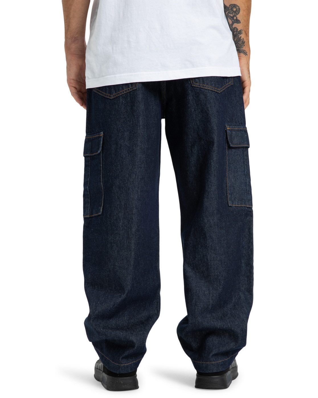 DC Shoes Relax-fit-Jeans Worker Baggy Denim Cargo Rir