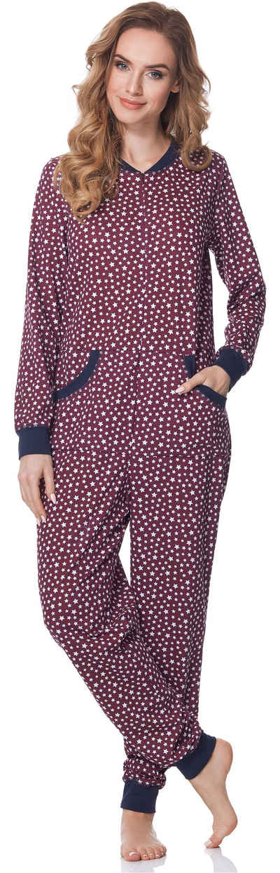 Merry Style Schlafanzug »Damen Schlafanzug Schlafoverall MS10-175«