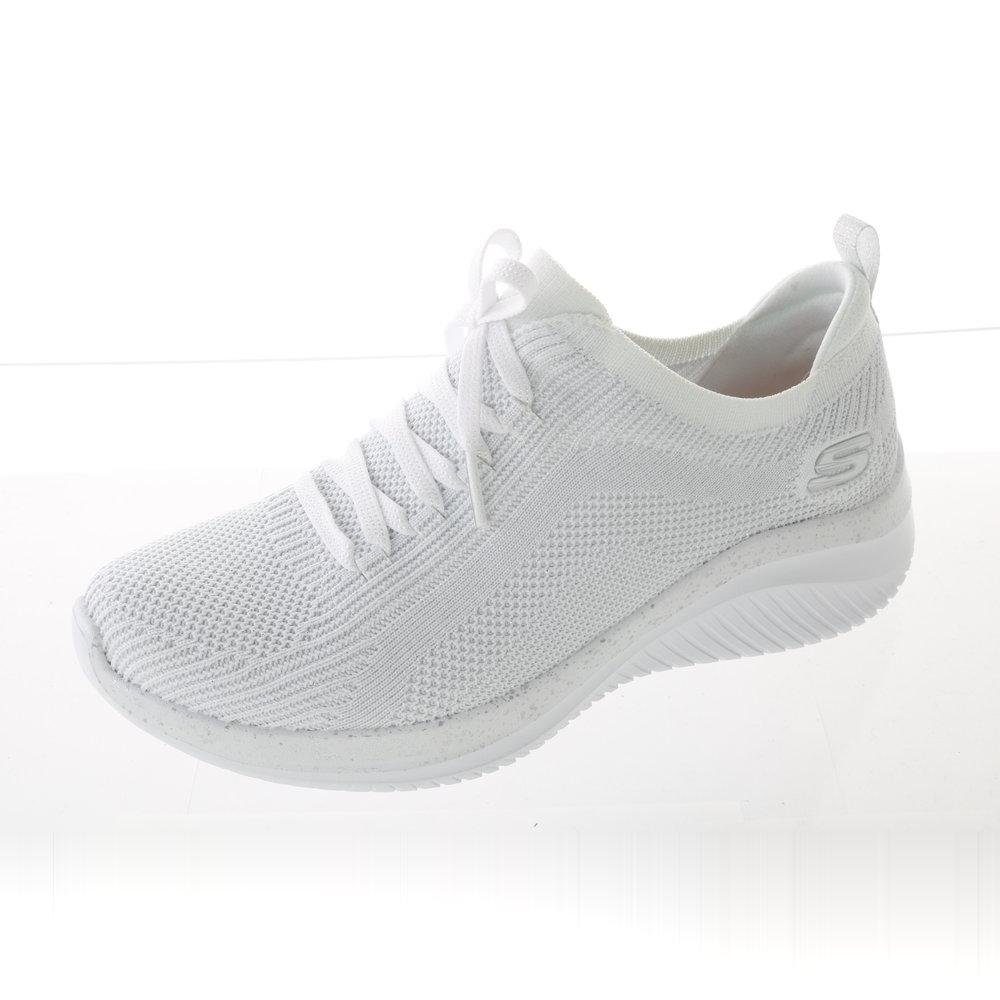 SKECHERS PERFORMANCE Skechers Sneaker ULTRA FLEX 3.0 _ LETS DANCE Sneaker shite silver (20203160)