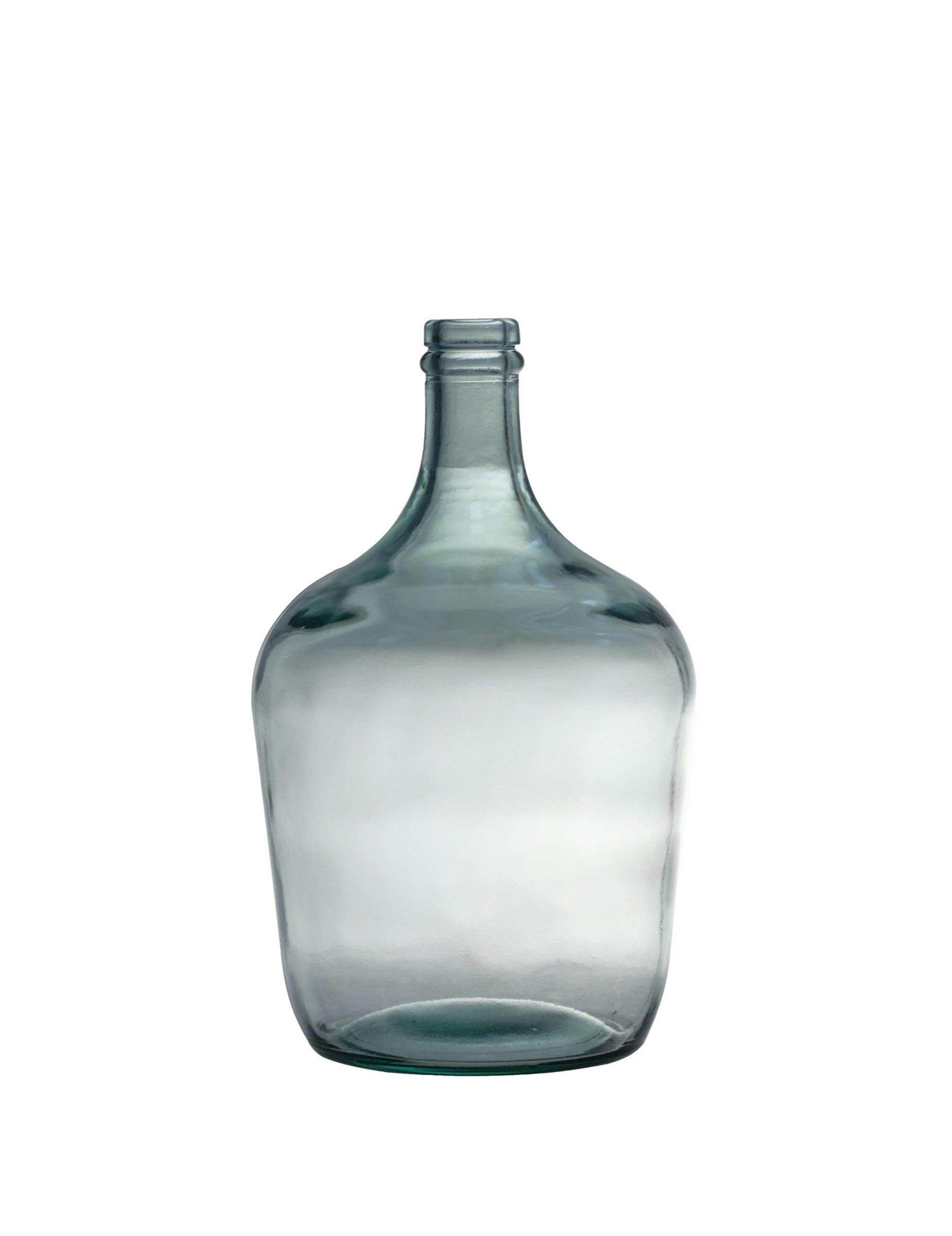 CHAKS Kostüm Glasballon Dame Jeanne 4 l 18 x 30 cm blau