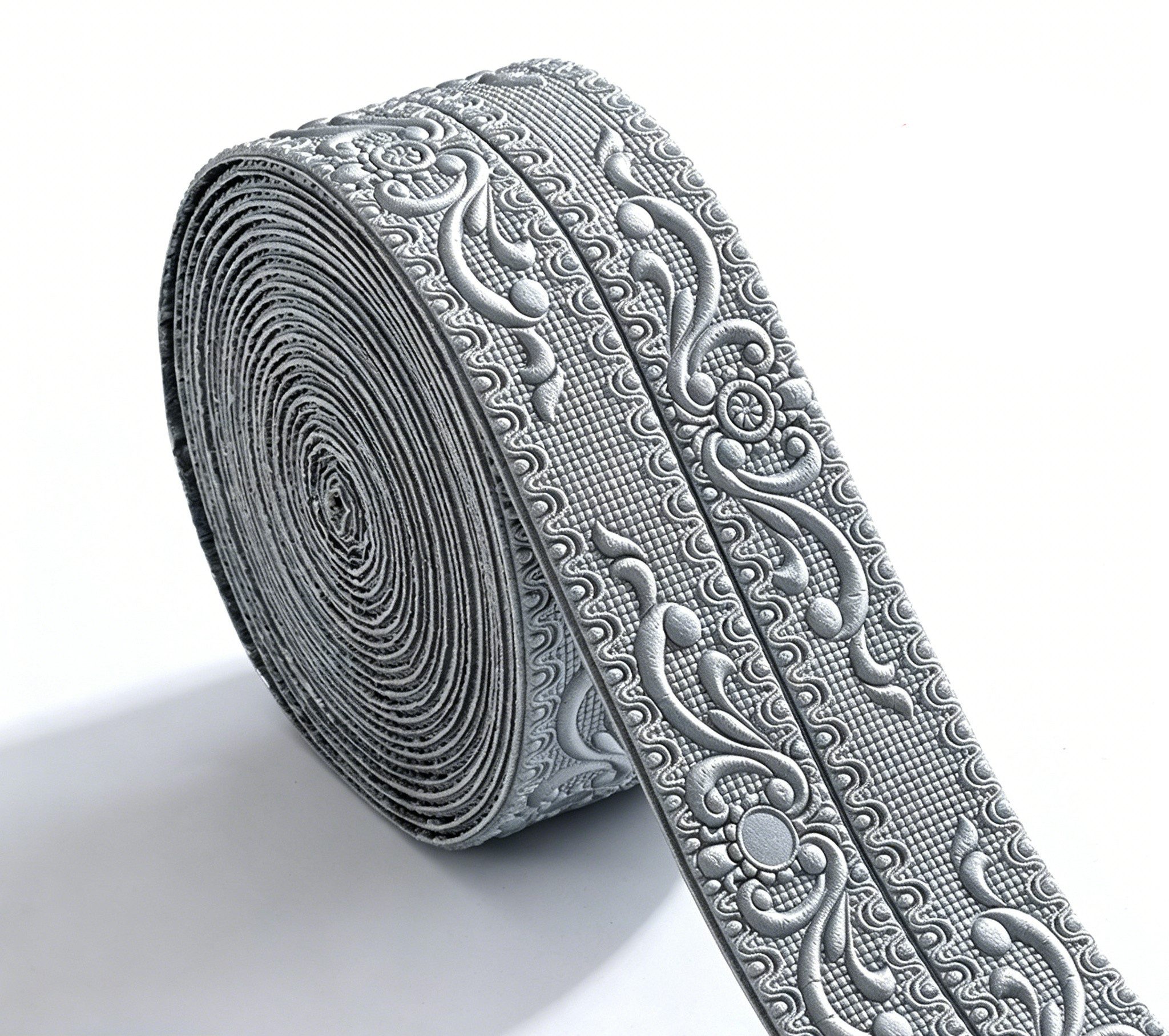 Zyronn Sockelleiste 10m*11cm selbstklebende Schaumstoffsockelleiste, L: 10 cm, H: 11 cm, 3D-Relief sockelleiste, wasserdichte Bordüre