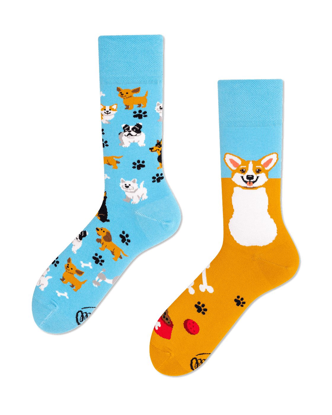 Freizeitsocken Many Mornings Socken Playful Dog