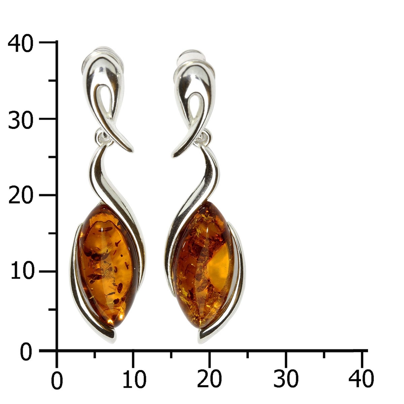 OSTSEE-SCHMUCK Paar Ohrhänger Ostsee-Schmuck Ohrhänger Patricia Ohrhänger Patricia (2-tlg)