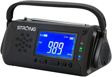 Strong EPR1500 Notfallradio (AM-Tuner, FM-Tuner, UKW mit RDS, Camping- und Notfallradio mit Solar- und Kurbelbetrieb, Powerbank)
