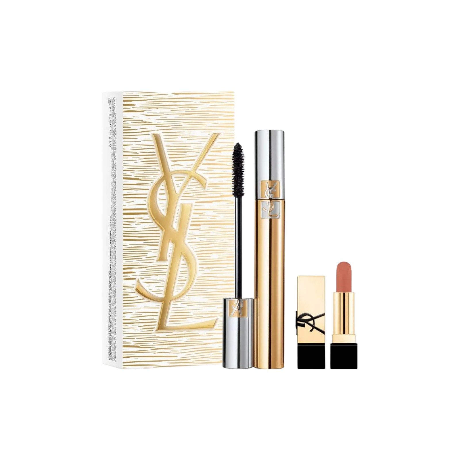 YVES SAINT LAURENT Макияж глаз-Set Volume Effet Faux Cils + Rouge Pur Couture Xmas Set, 2-tlg.