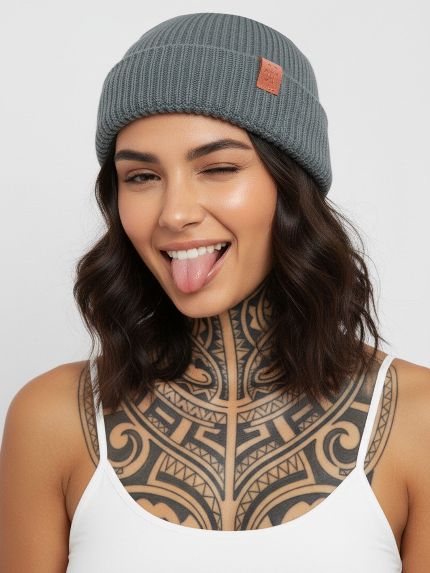 Manufaktur13 Beanie Fishermans Beanie - Strickmütze, Wintermütze, Dockermüt günstig online kaufen