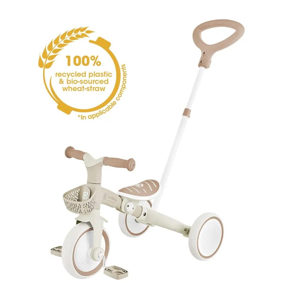 Globber Dreirad GLOBBER LEARNING TRIKE 3in1 PLUS EC taupe