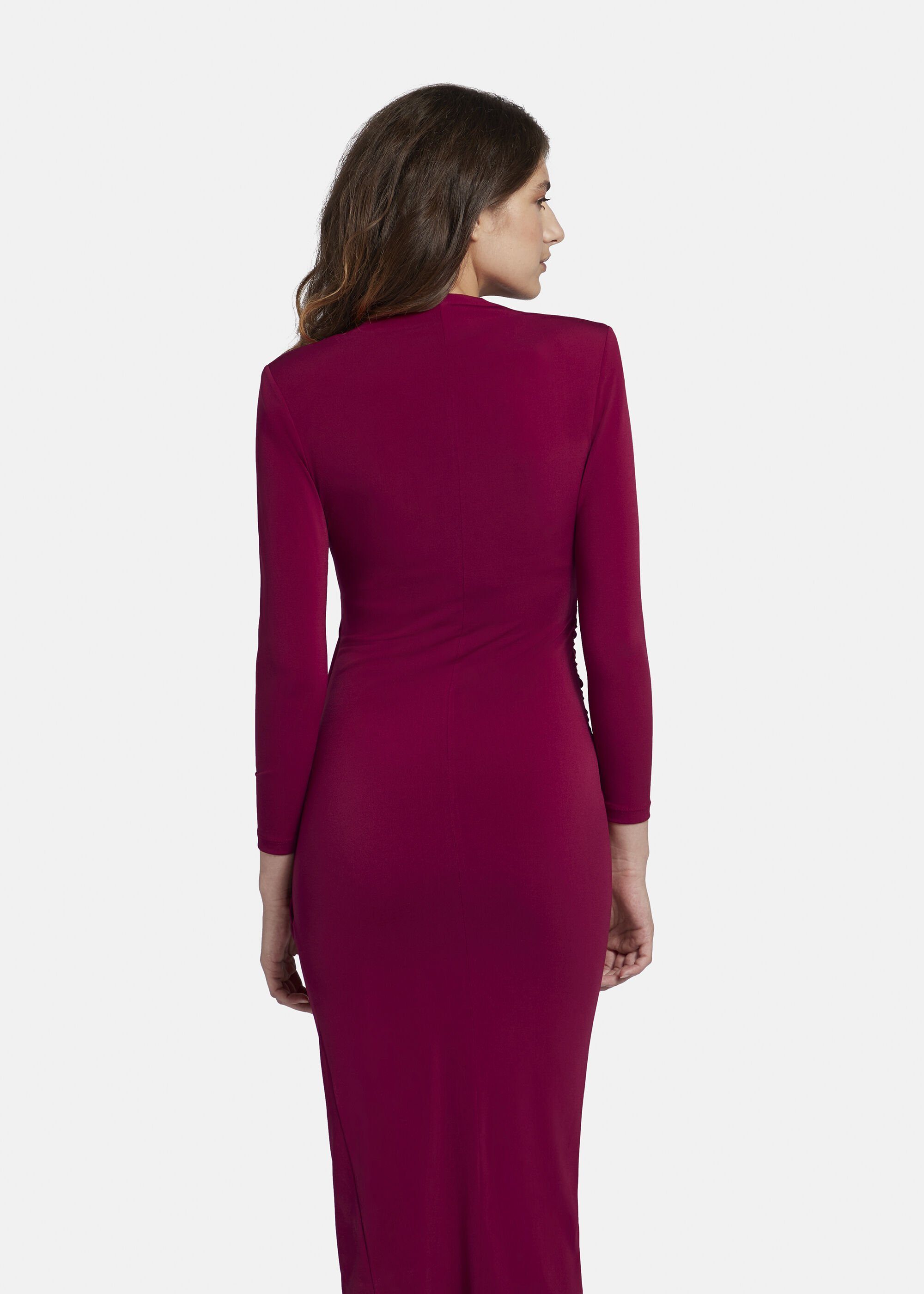 Nicowa Jerseykleid MICIMA (1-tlg) mit geraffter Taille