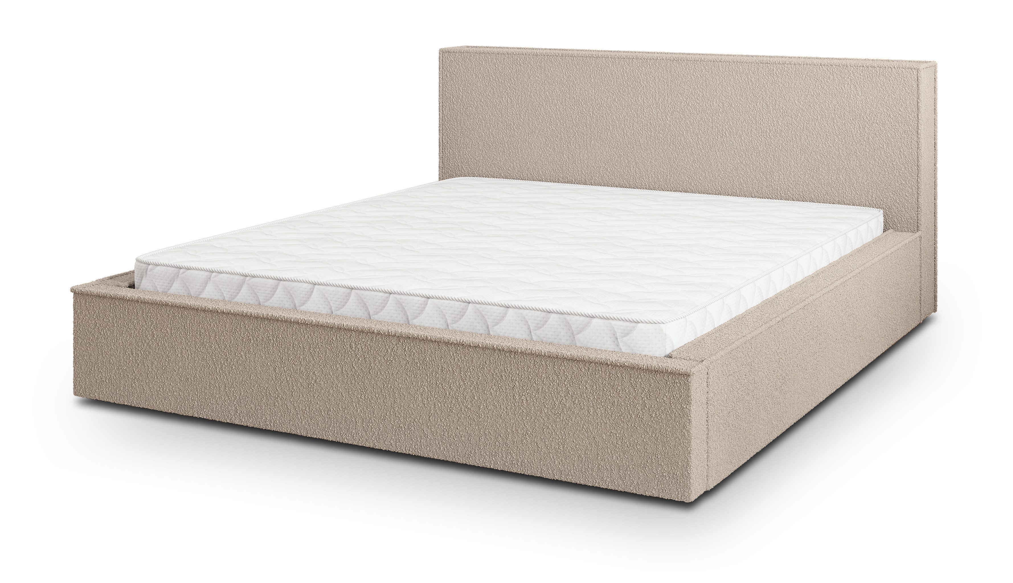Masseno Boxbett CELORA 140x200 cm beige