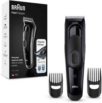 Braun Haar- und Bartschneider HC5050, ultimatives Haarschneiden, Erlebnis von Braun in 17 Längen