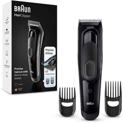Braun Haar- und Bartschneider HC5050, ultimatives Haarschneiden, Erlebnis von Braun in 17 Längen