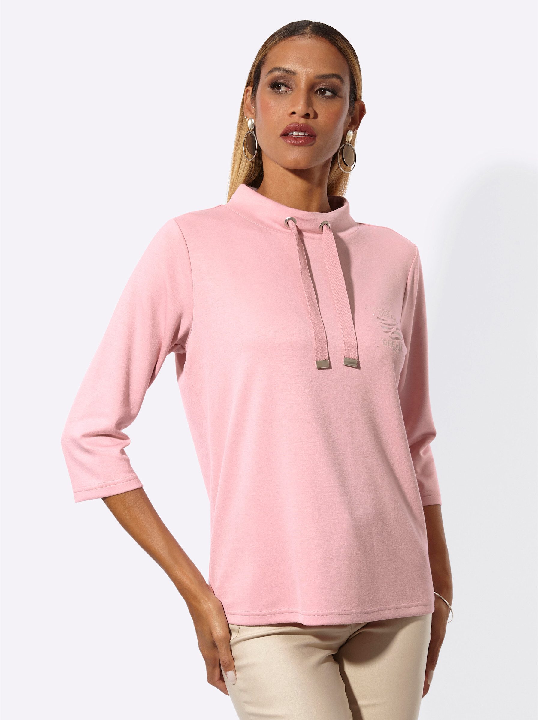 creation L Sweater Modal-Mix-Sweatshirt Langarm