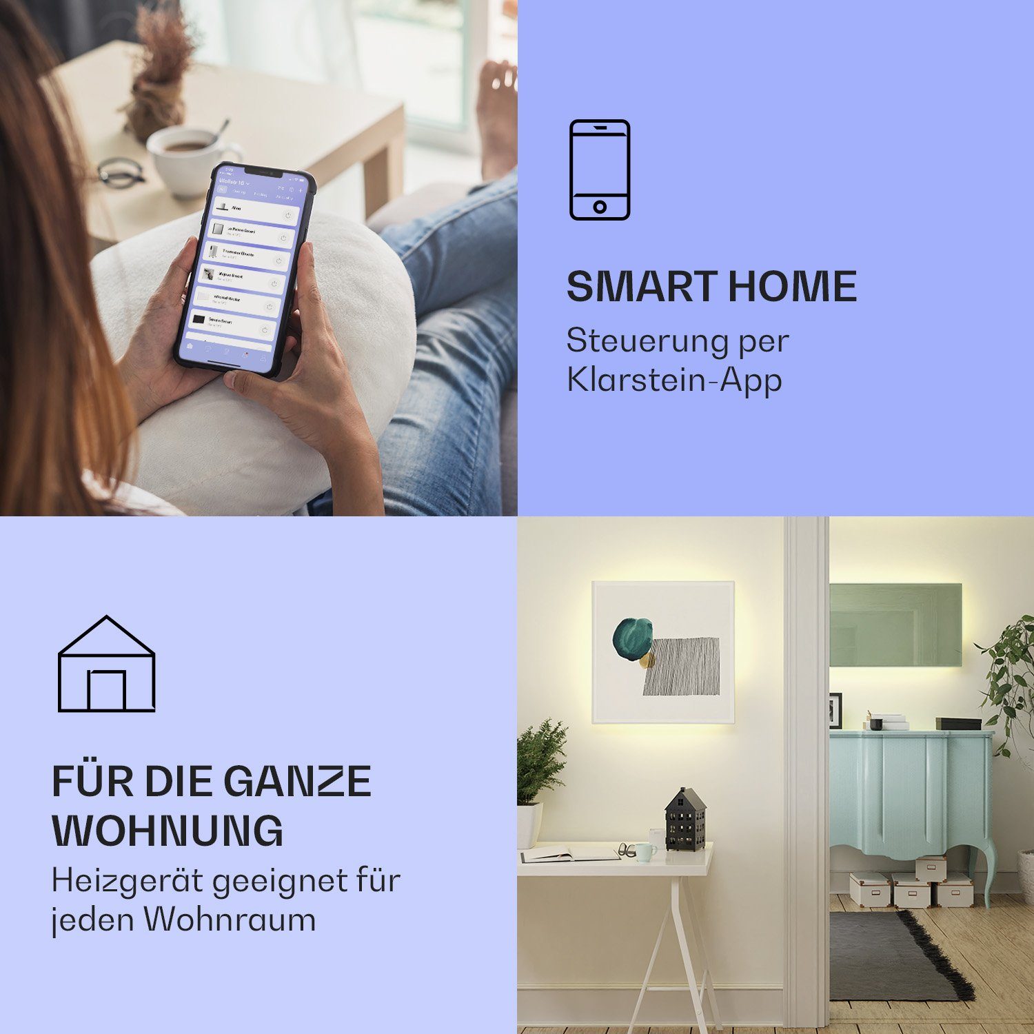 Klarstein Heizkörper Mojave Smart 1000 W günstig online kaufen