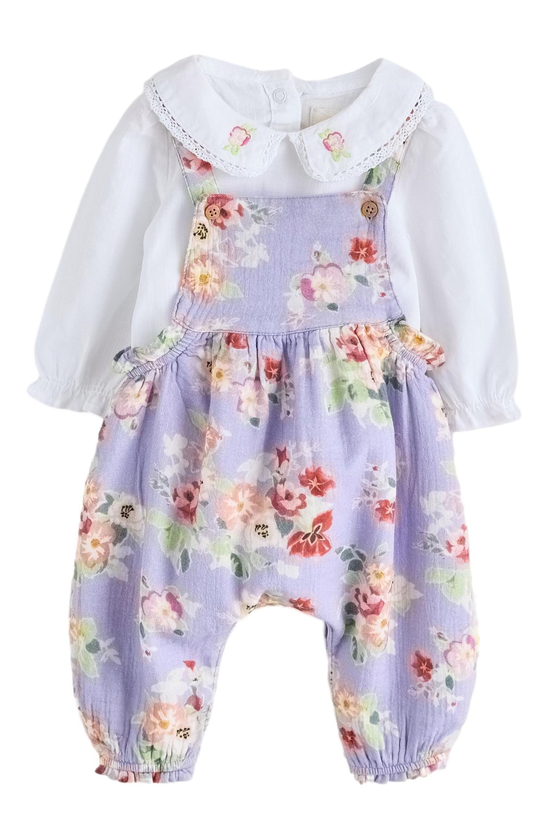 Body & Hose Cath Kidston Baby-Latzhose und Bodysuit, 2er Set