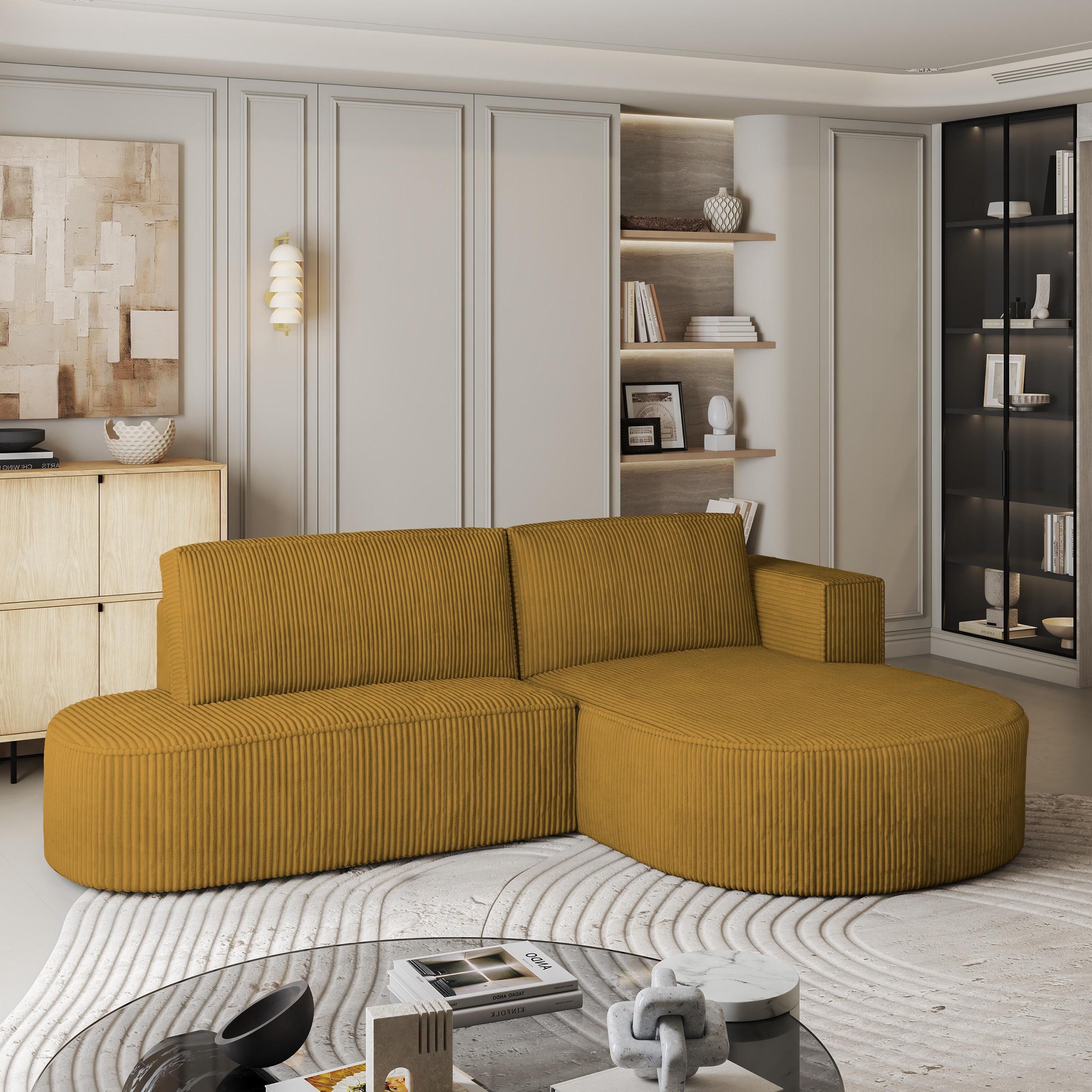 Masseno Ecksofa CORTIO mit Schlaffunktion L-Form, günstig online kaufen