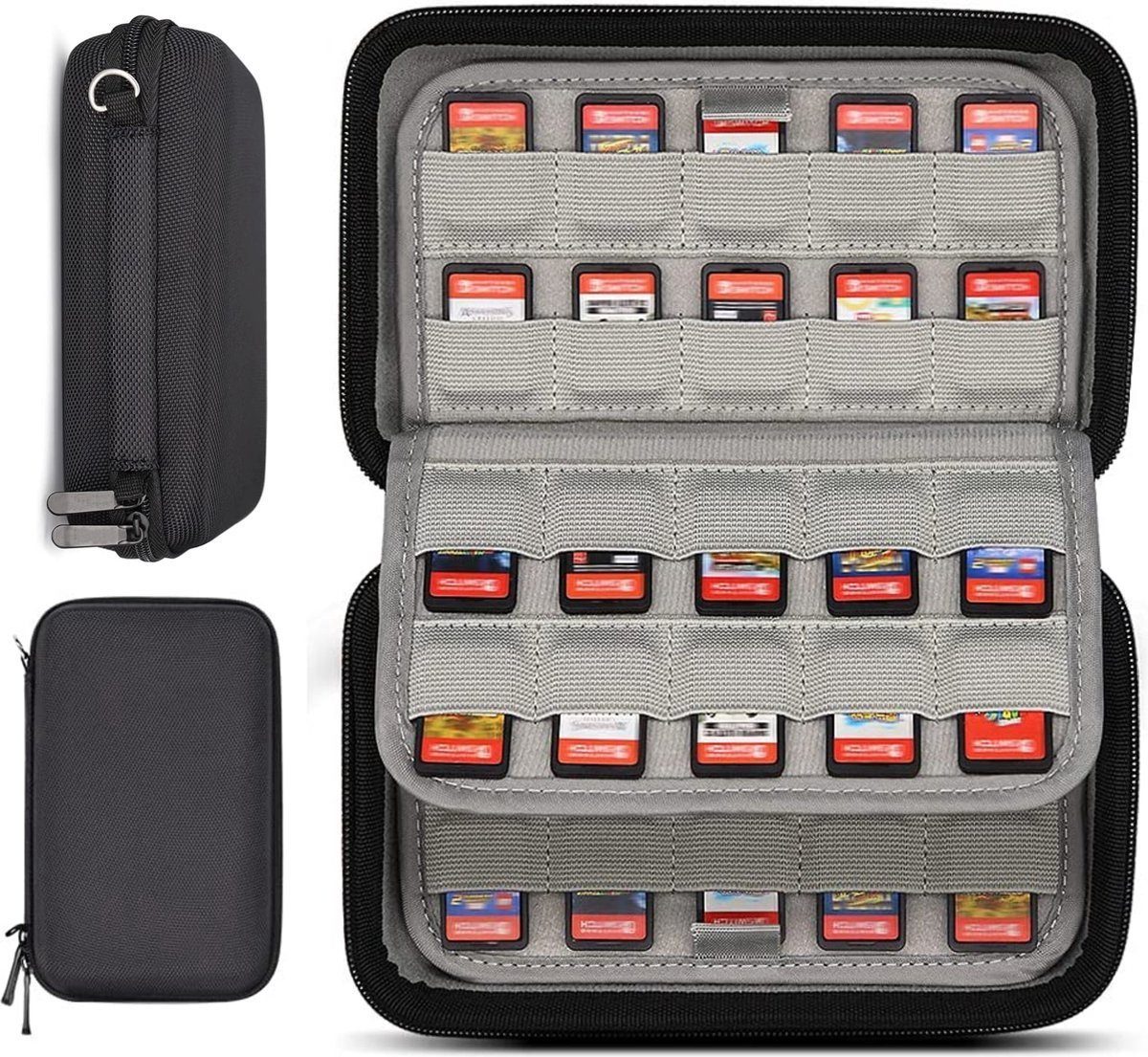 BOTC 80 Plätze Game card case passend für Nintendo Switch Nintendo-Controller (game case - store games - storage case)