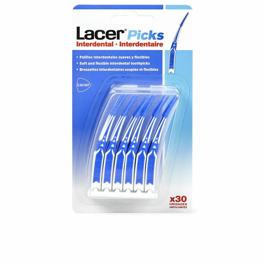 LACER Interdentalbürsten INTERDENTAL PICKS toothpicks 30 u