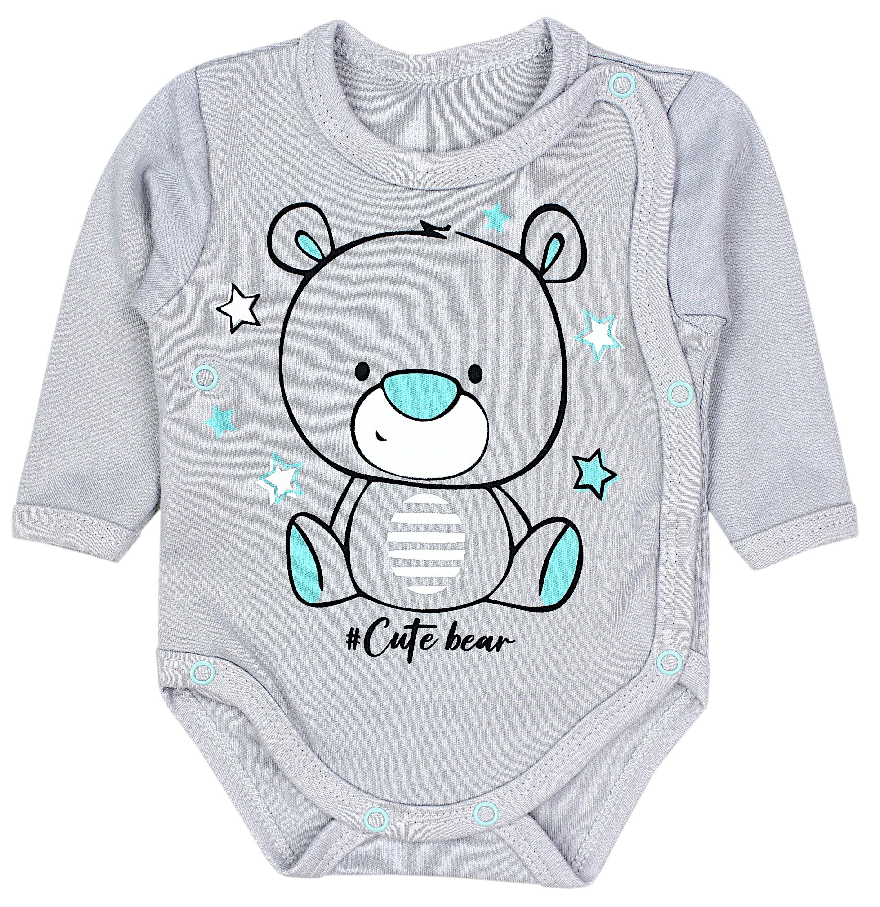 Pack Aprikose Mum 5er TupTam Print Baby Elefant TupTam Dunkelblau Unisex Rosa love Heart Star Wickelbody Langarm Wickelbody / I Uni