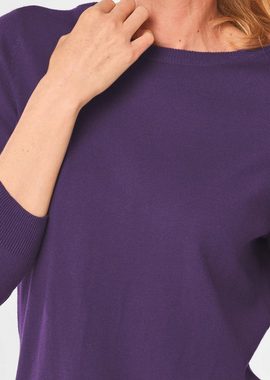 GOLDNER Strickpullover Kurzgröße: Pullover aus hochwertigem Garn