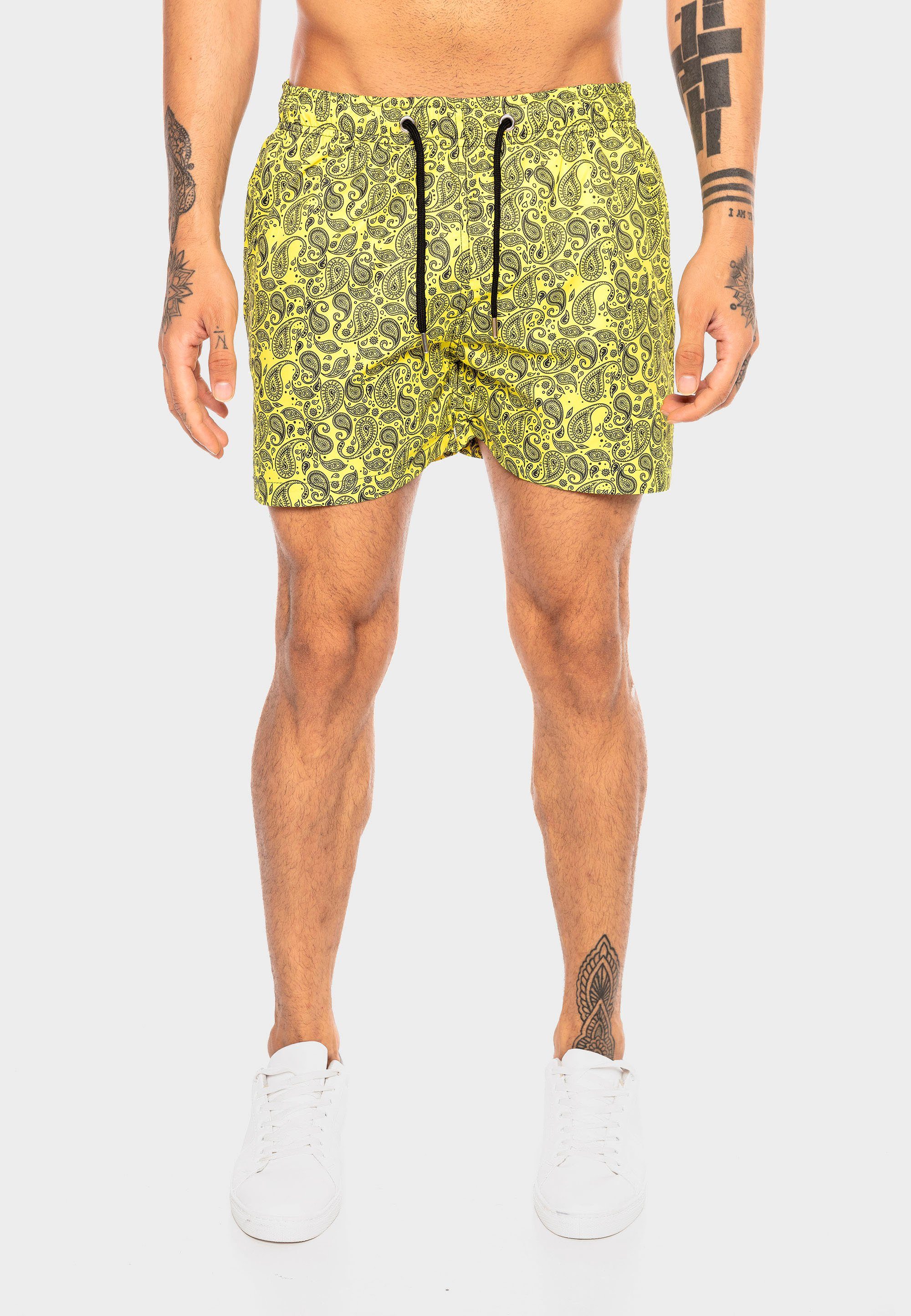 RedBridge Badehose mit Paisley-Muster