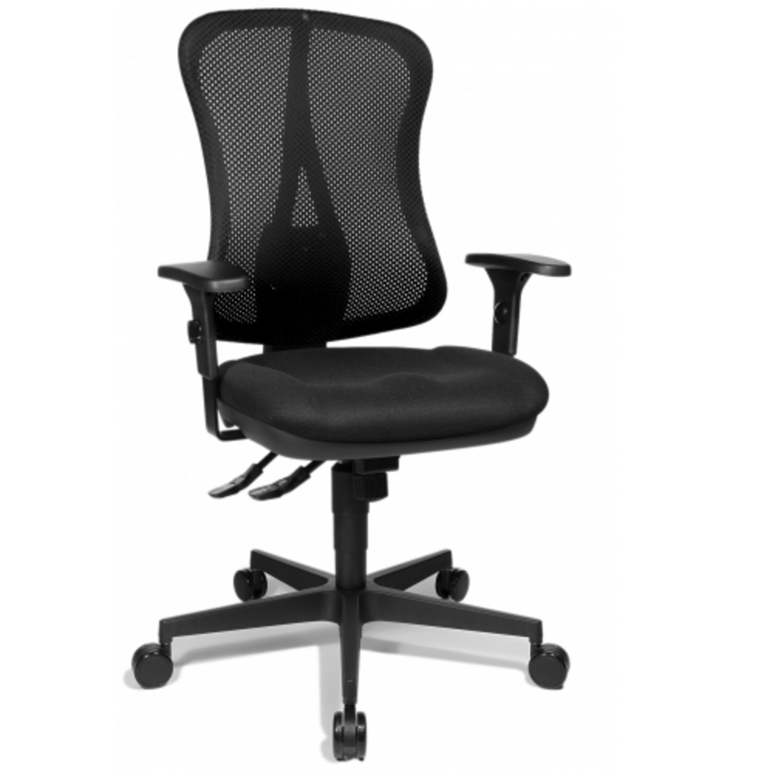 TOPSTAR Drehstuhl Profi Bürostuhl Head Point Sy Stoff / Netzstoff (1 St), Ergonomischer Chefsessel, Schreibtischstuhl höhenverstellbar