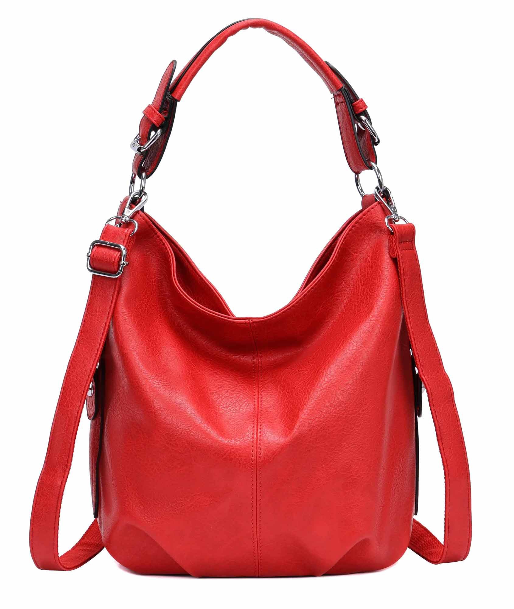 Schultertasche DAMEN SHOPPER Hobo Bag Umhängetasche Handtasche City Bag Cross-Over