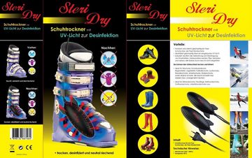 e4fun Schuhtrockner Steri Dry „Das Original“ UV-Schuhtrockner für ein Paar Schuhe