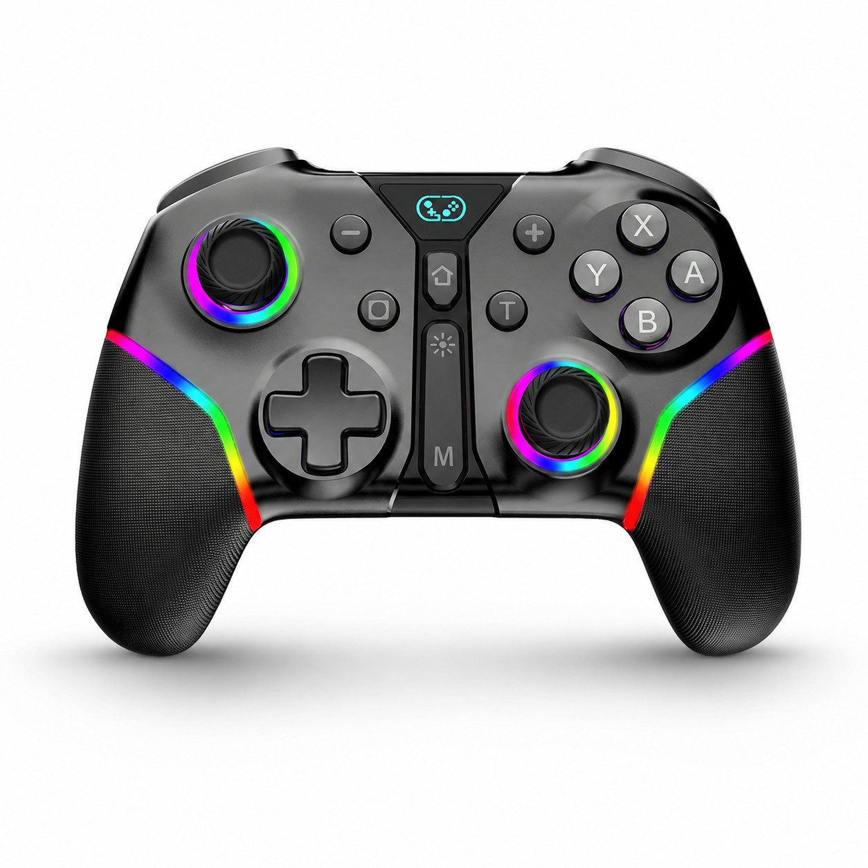 Tekoo Gaming Controller Wireless für Nintendo Switch & PC mit Hall-Effekt Controller (Packung, Anti-Drift-Technologie, RGB-Beleuchtung, Turbo-Funktion)