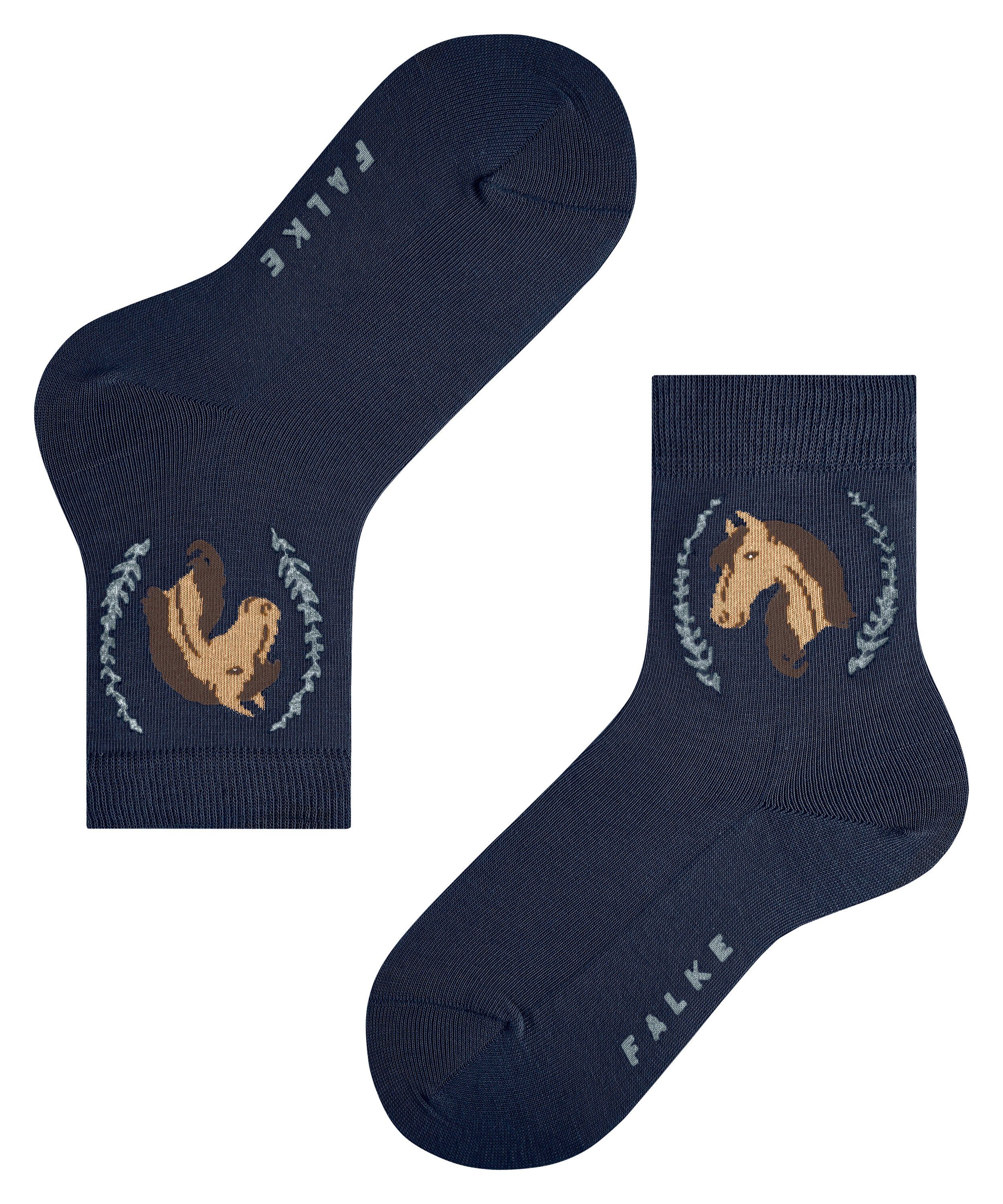 Socken FALKE marine (1-Paar) Horse (6120)