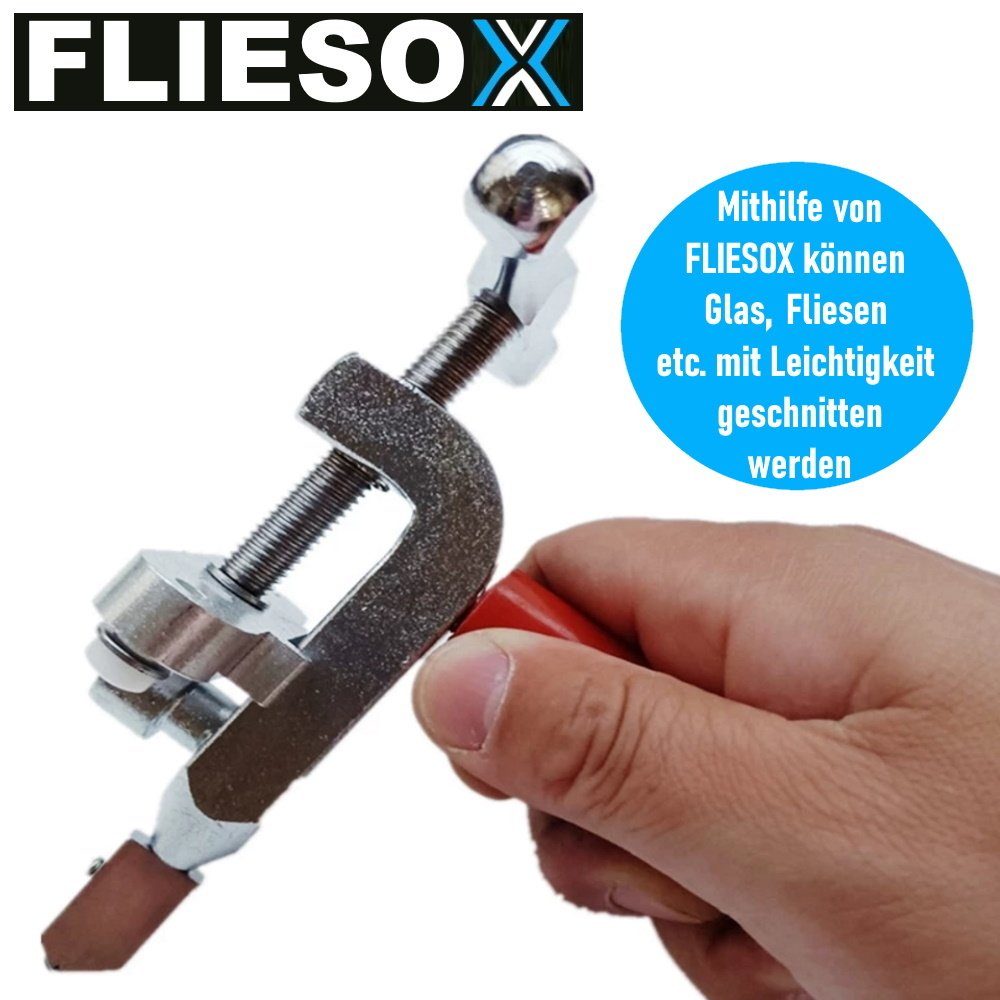 Profi 2in1 MAVURA Handfliesenschneider, Schneider Glas Fliesenschneider Fliesen Keramik Glasschneider Fliesenschneider FLIESOX