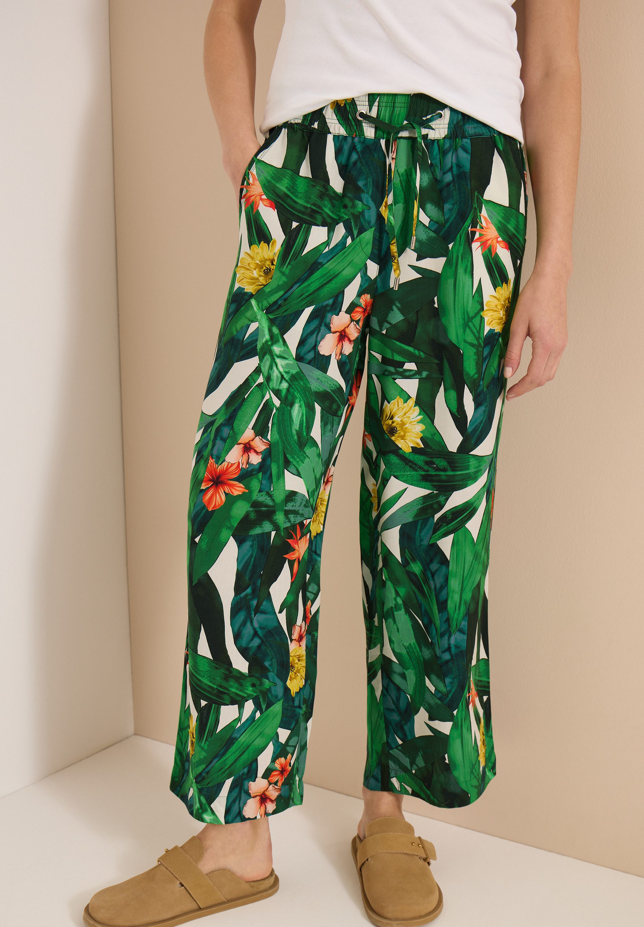 CECIL Culotte mit allover Print