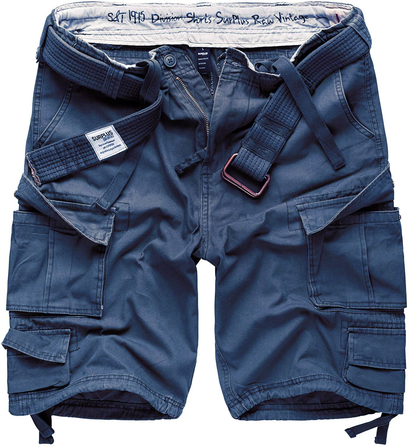 Surplus Raw Vintage Cargoshorts DIVISION SHORTS Cargoshort, navy