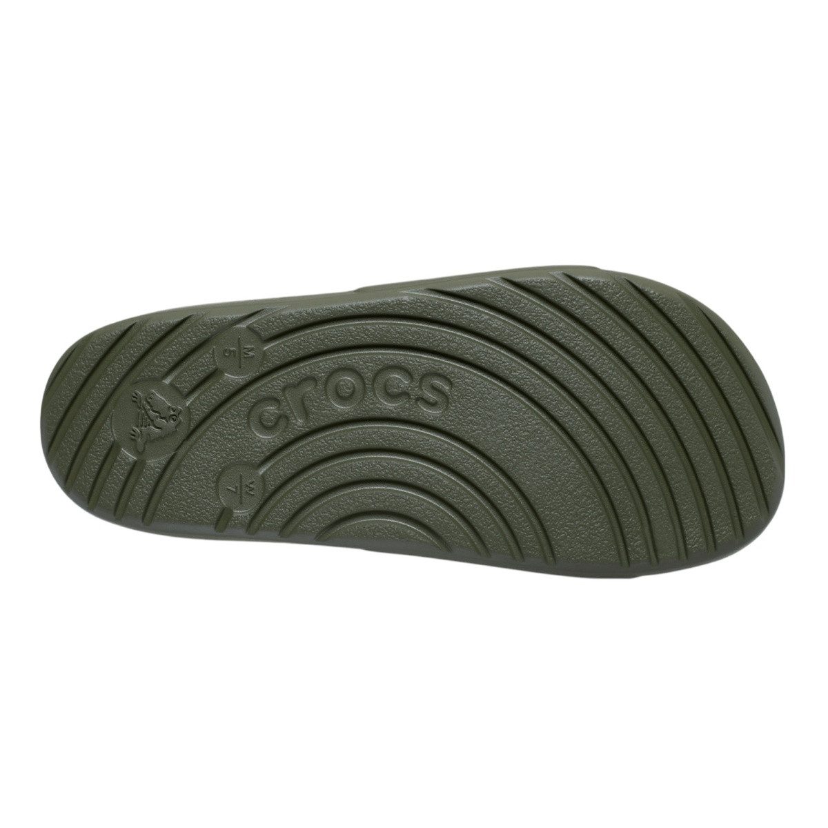 Crocs Sandale Slide dunkelgrün - 1 Paar Badeschuh günstig online kaufen