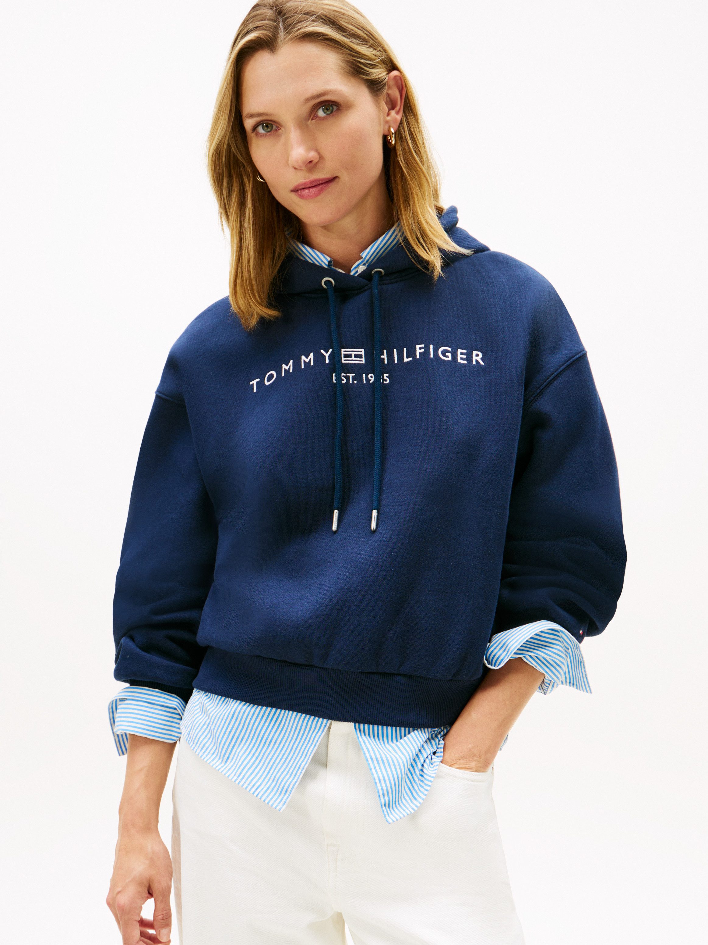 Tommy Hilfiger Kapuzensweatshirt CORP LOGO MDRN HOODIE günstig online kaufen
