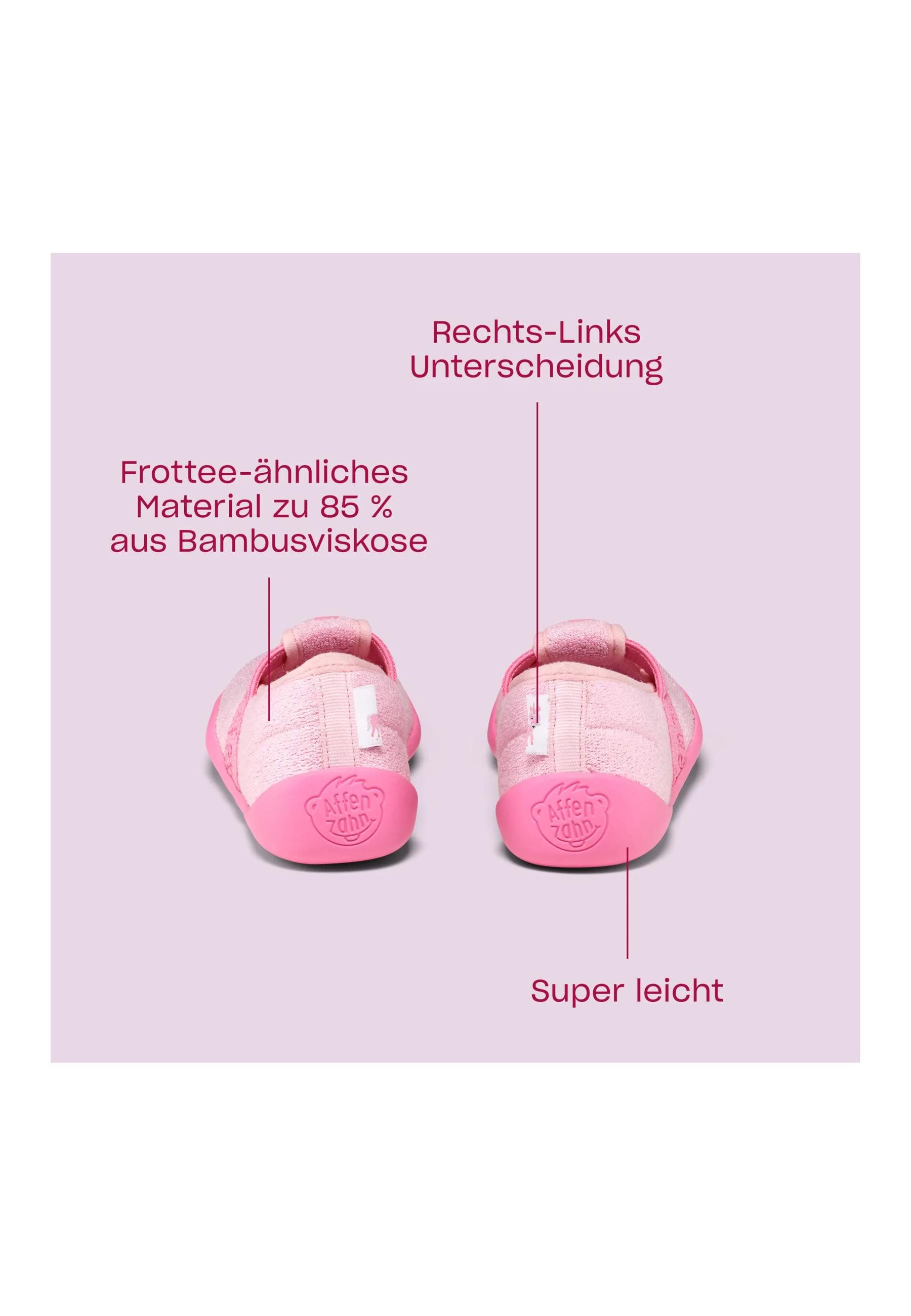 Affenzahn Hausschuh Vegan Dreamy Hausschuh nach Barfußschuhprinzip