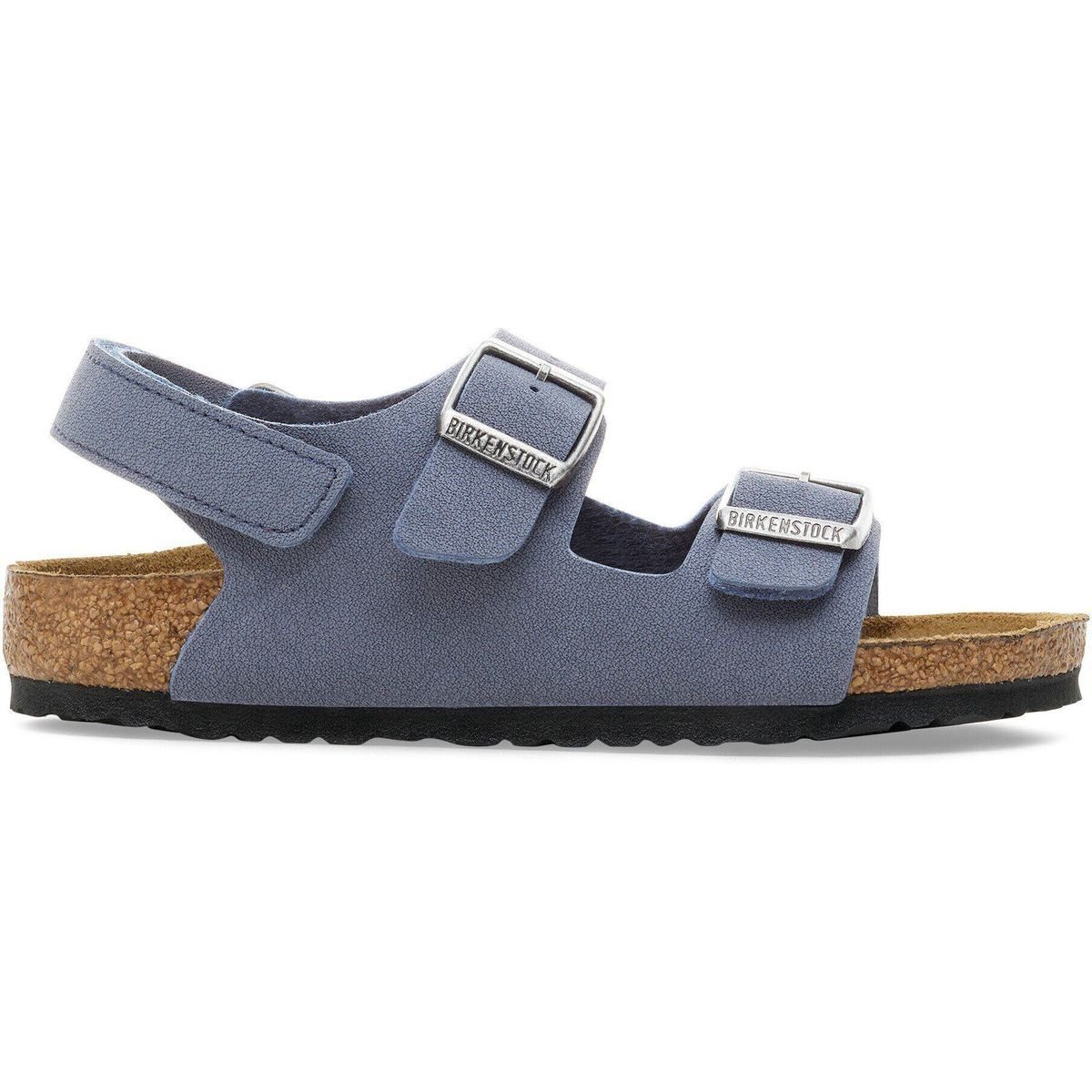 Birkenstock Milano AS Kids Birko-florbc Navy Outdoorsandale Hochwertige Kindersandale mit anatomischem Fußbett für maximalen Halt