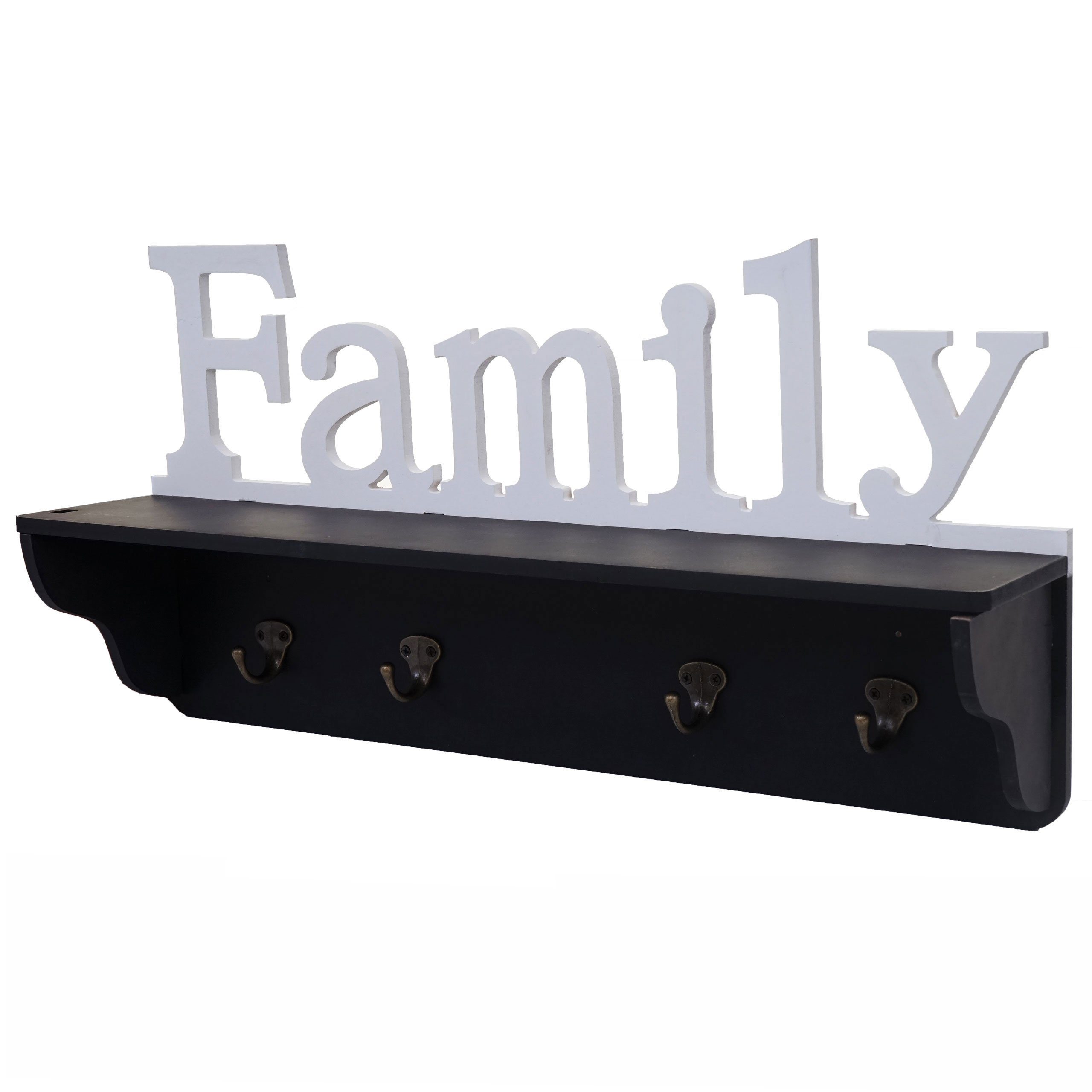 MCW Шкафыpaneel MCW-D41-f, Ablagefläche, 4 Haken, Kleiderhaken individuell anbringbar