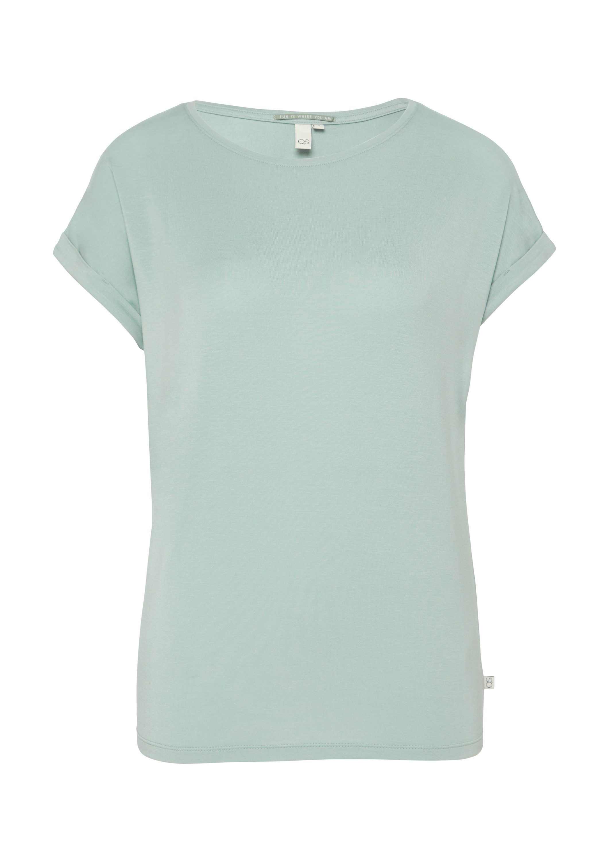 QS Kurzarmshirt T-Shirt Loose Fit-Shirt im günstig online kaufen